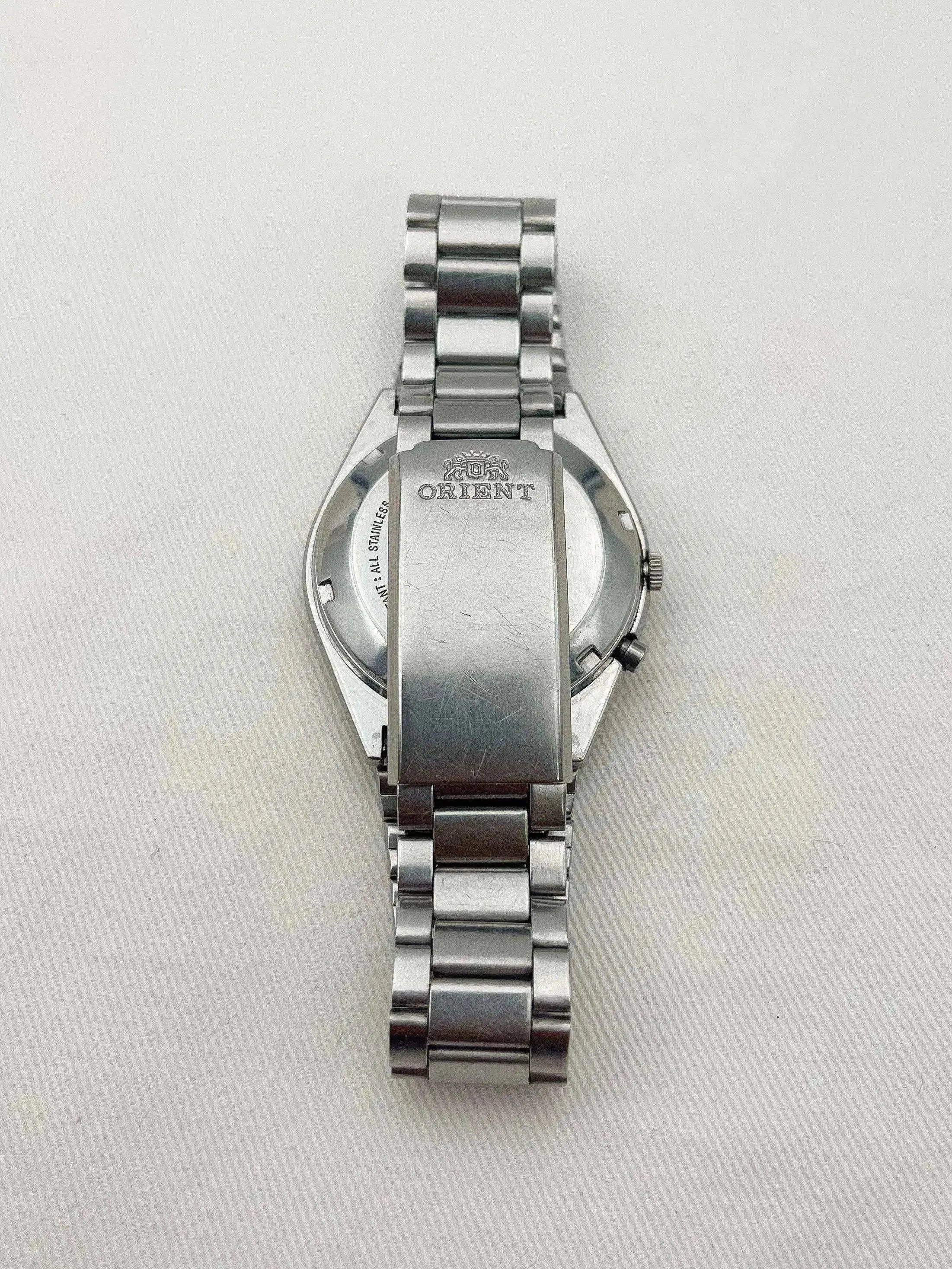 Orient - White Stars Dial Daydate Turquoise Dots - 1980s - Atelier Victor - Vintage  Shop