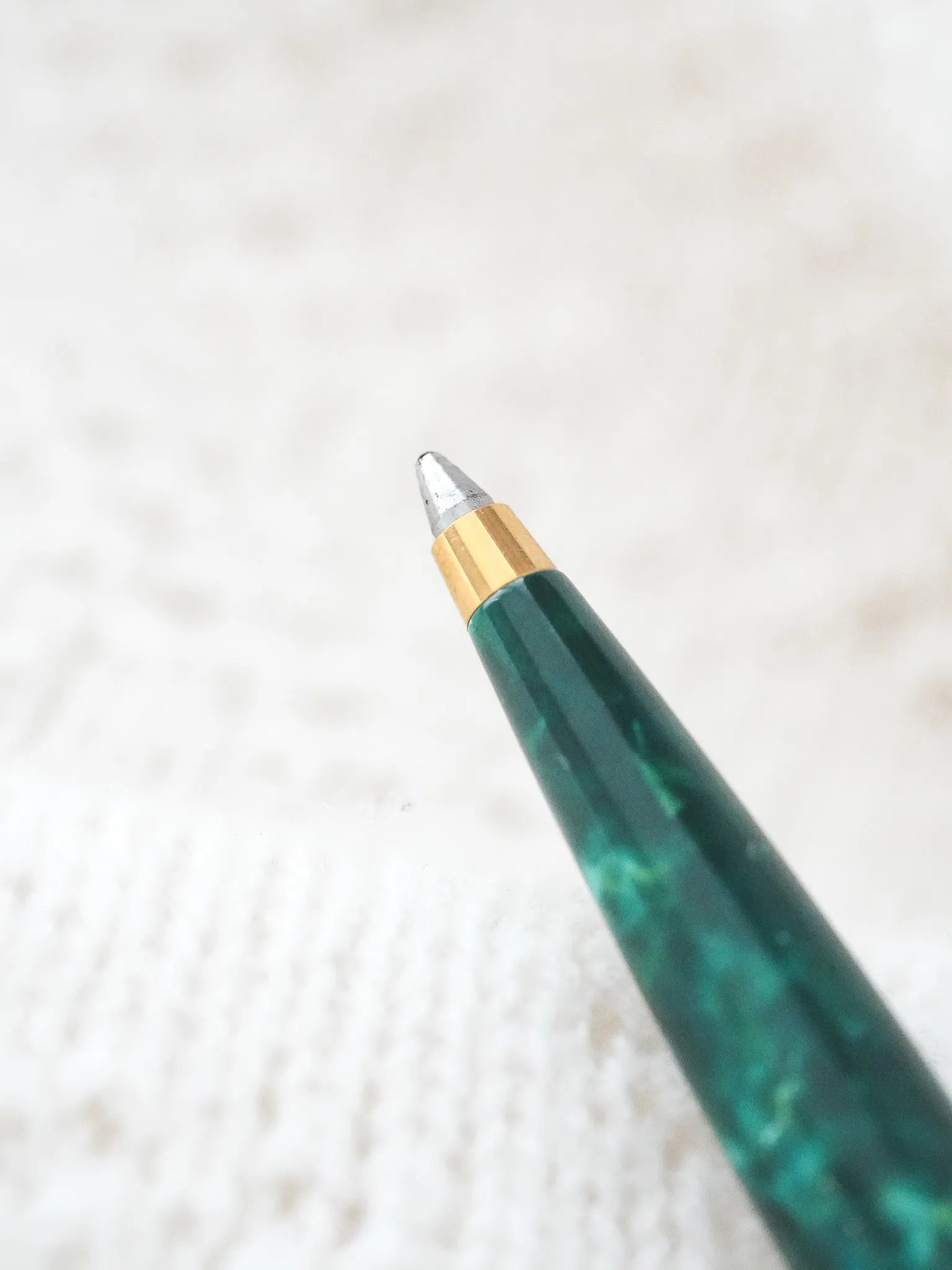 Parker - Stylo bille 75 prototype laque verte - 1990s - Atelier Victor - Vintage Watch Shop
