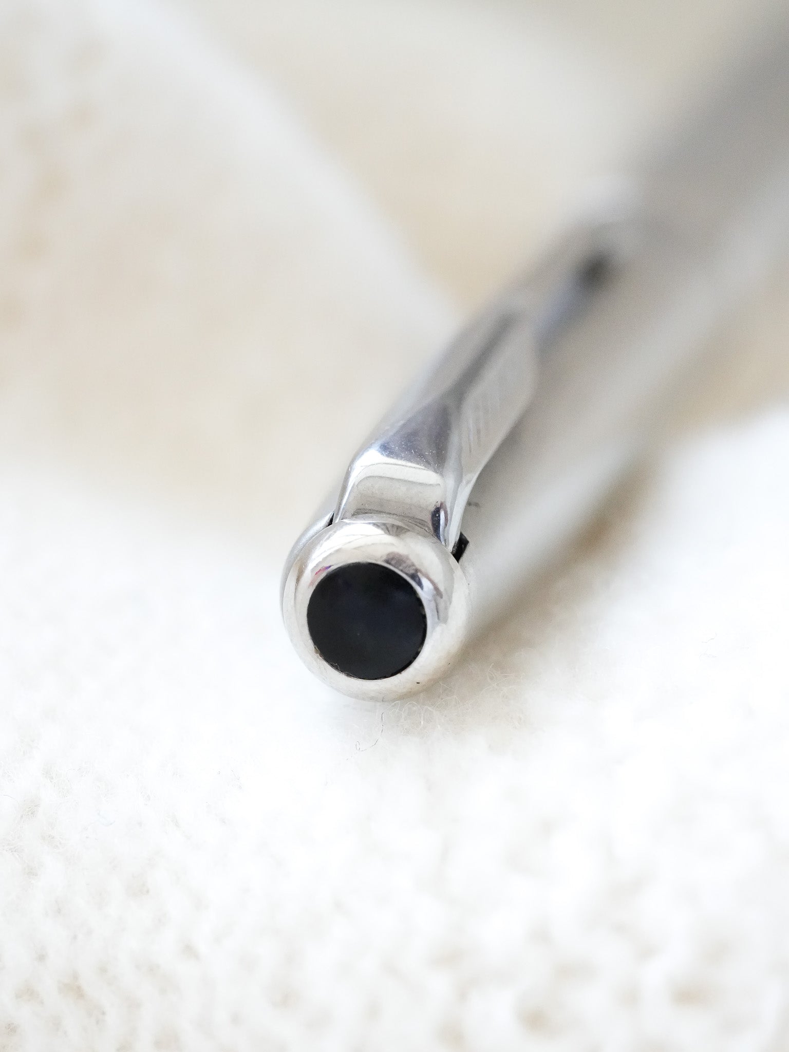 Parker - Stylo bille tournant Stade de France Acier - 1990s - Atelier Victor - Vintage Watch Shop