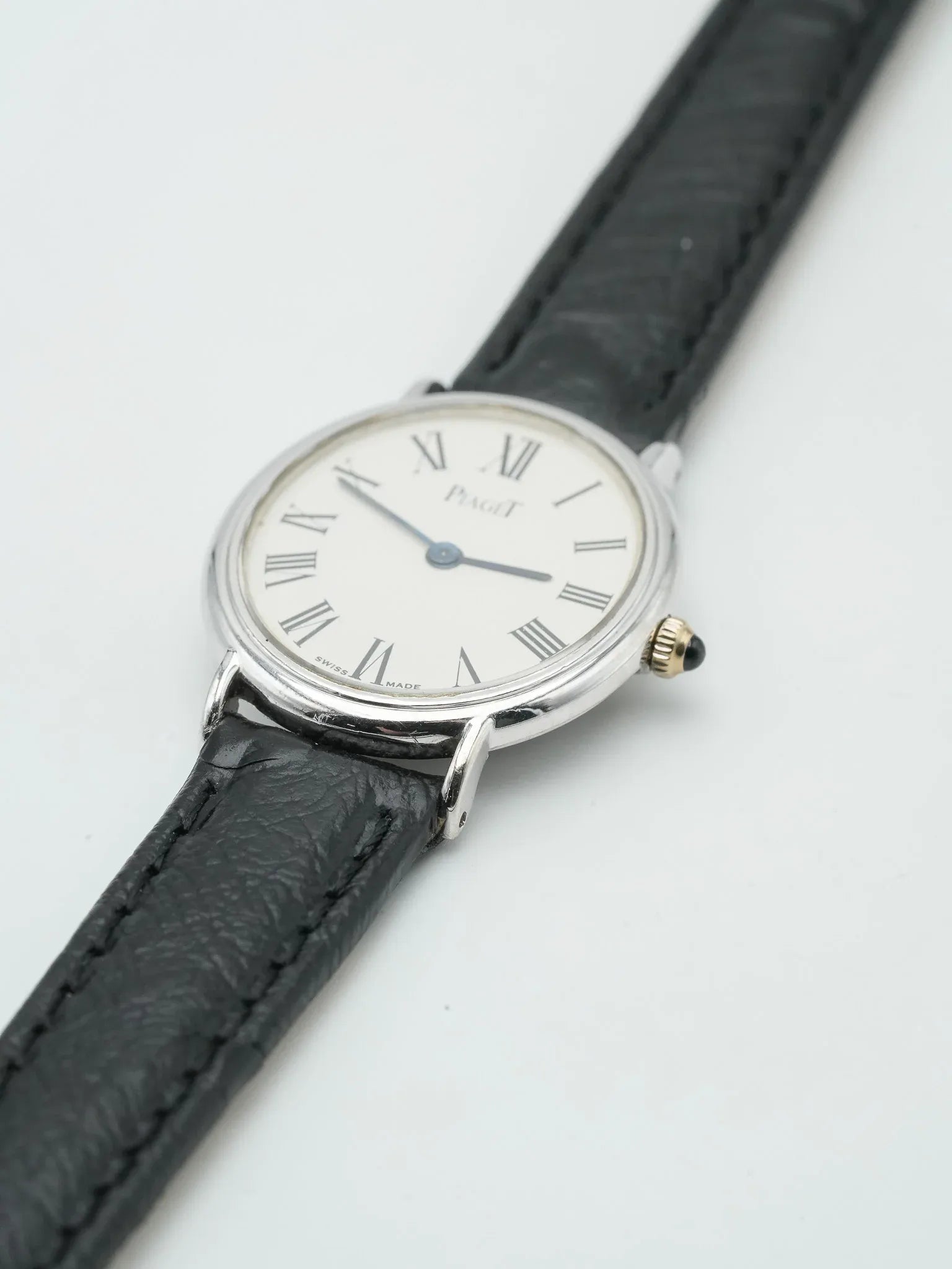 Piaget - 9822 Peite Ellipse Or blanc 18K - 1980s - Atelier Victor