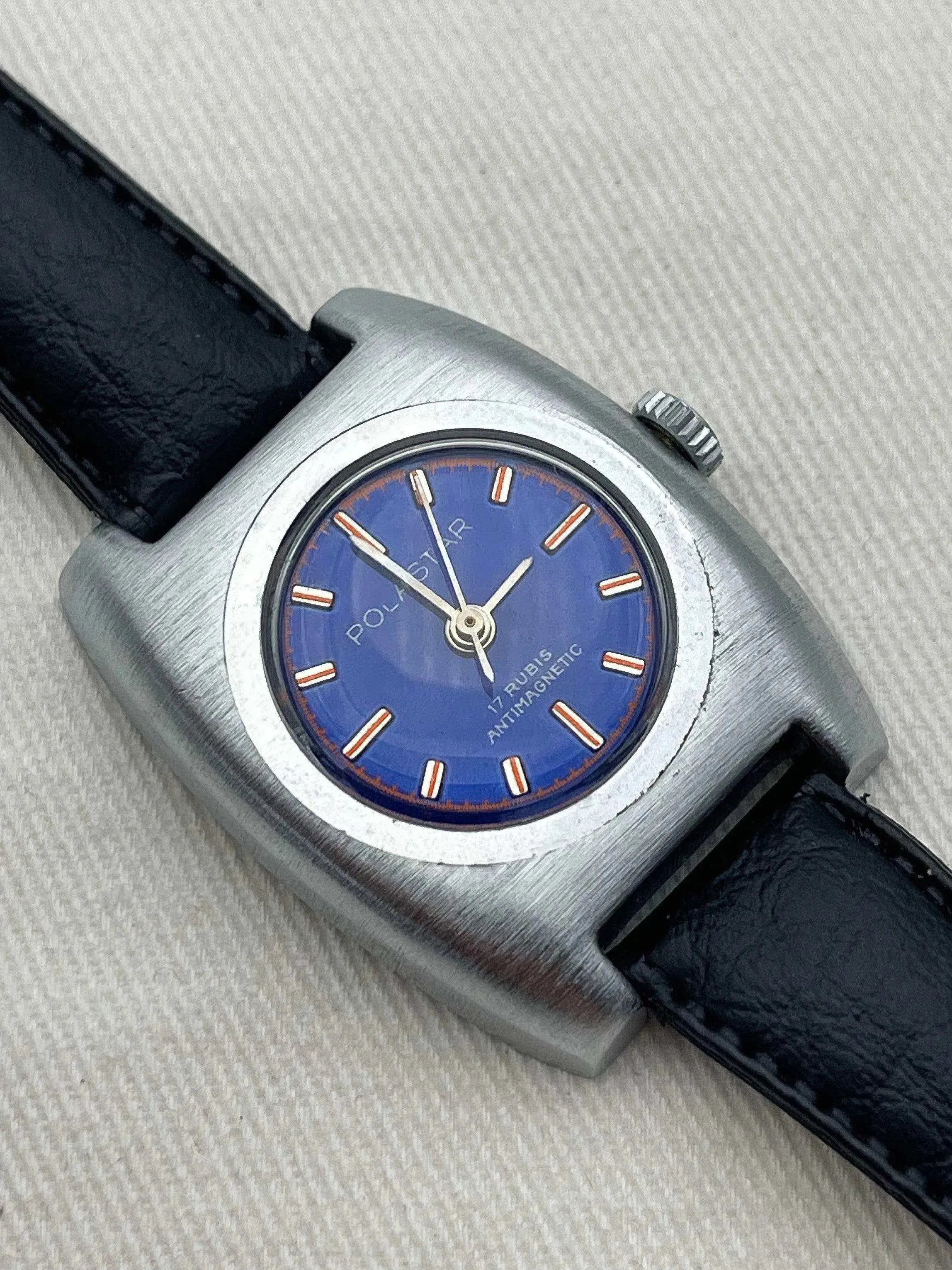 Polastar - Blue Dial Lady - 1970s - Atelier Victor - Vintage  Shop