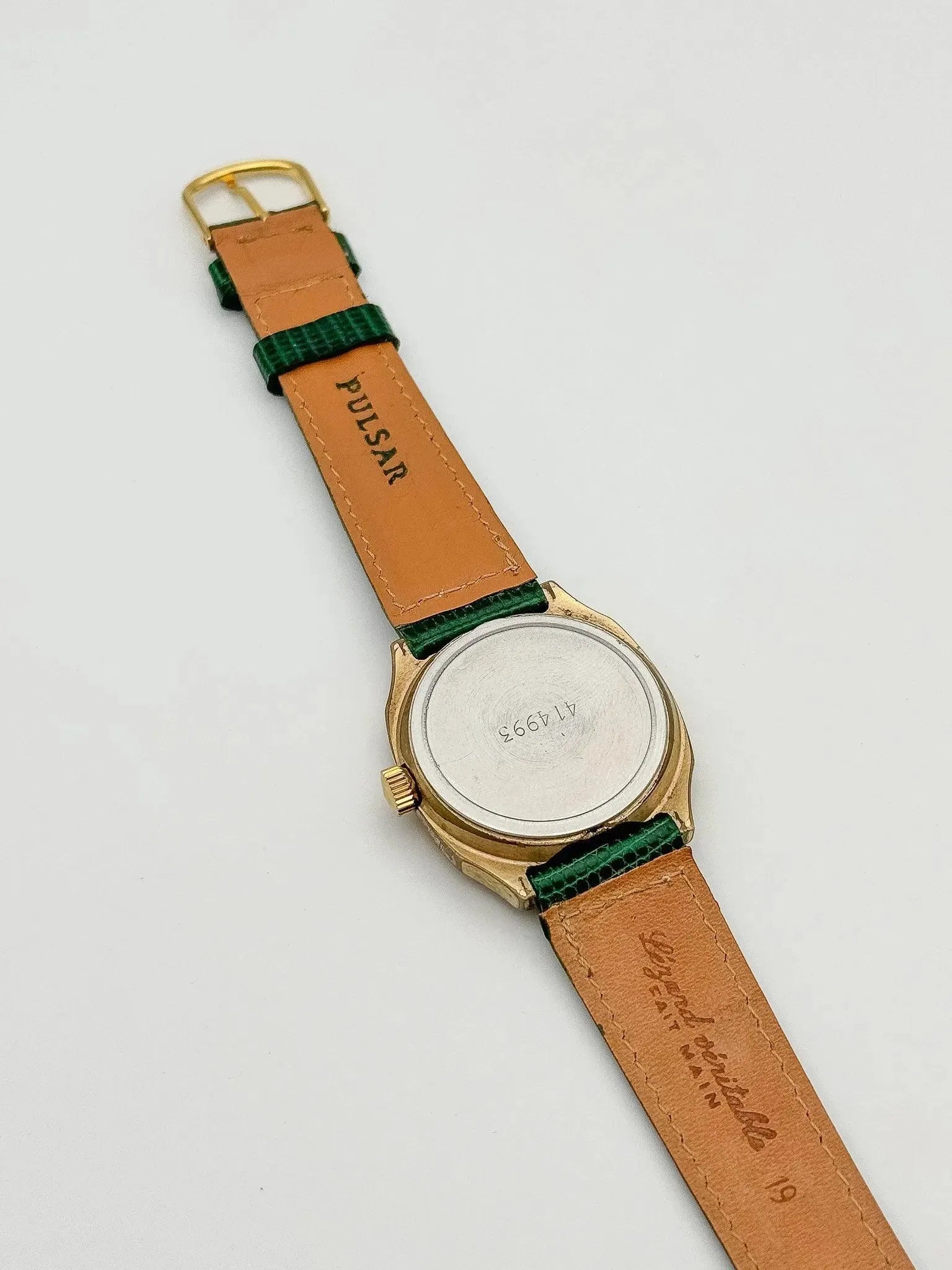 Poljot - Black And Green Dial - 1970s - Atelier Victor Paris - Vintage Watch Shop Dubai
