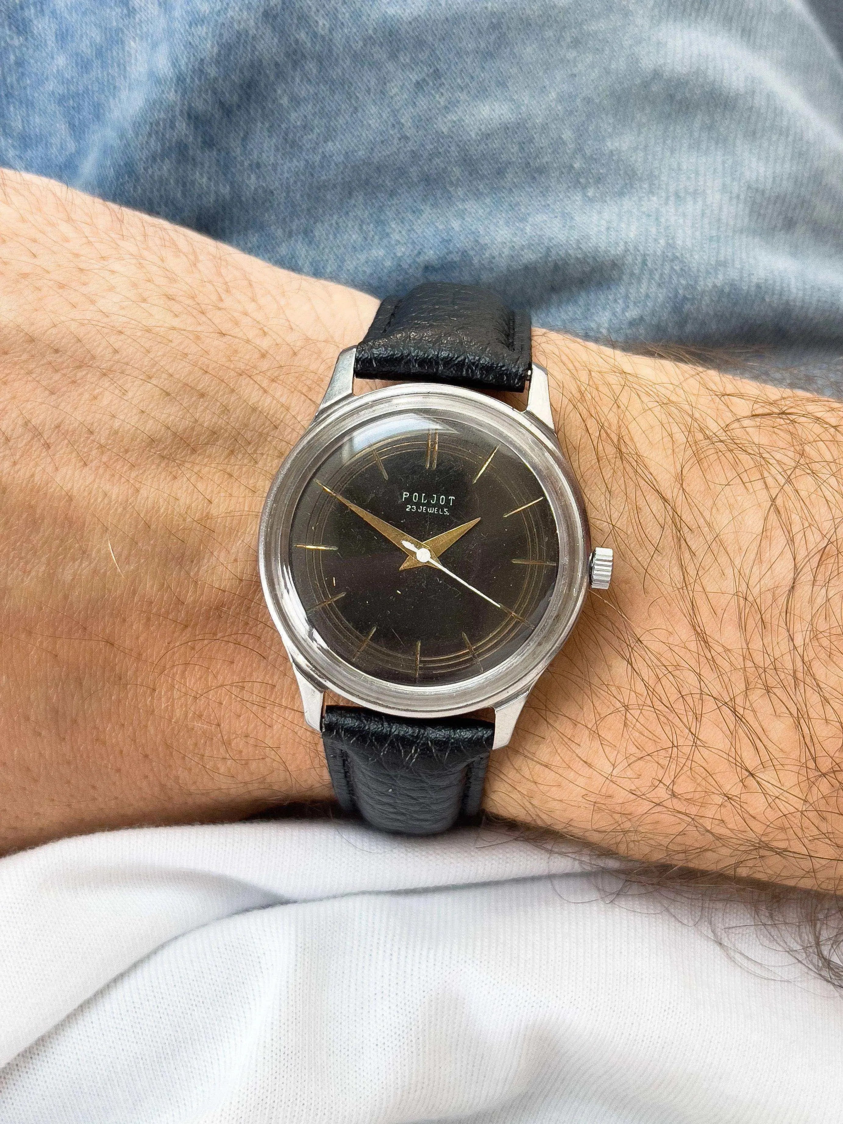 Poljot - Dauphine Gold - 1970s - Atelier Victor - Vintage  Shop