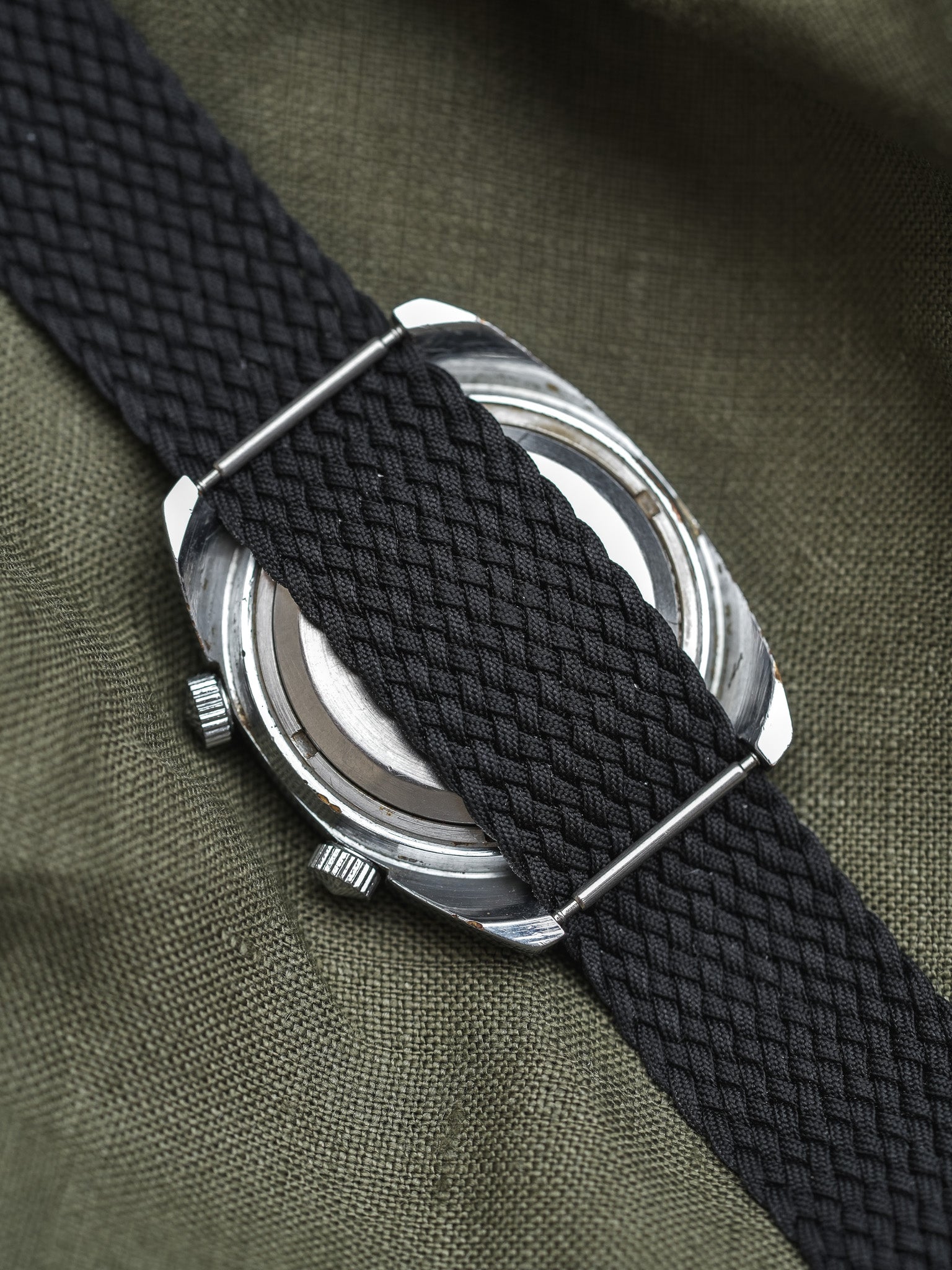 Poljot - Double Index Alarme Acier - 1970s - Atelier Victor Paris - Vintage Watch Shop Dubai
