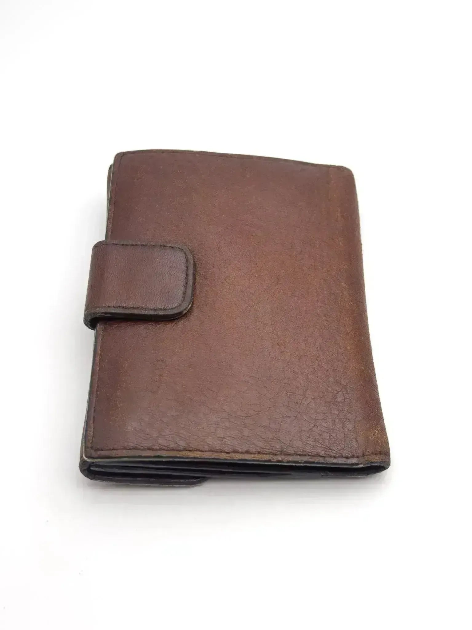 Wallet Prada Vintage Brown Leather