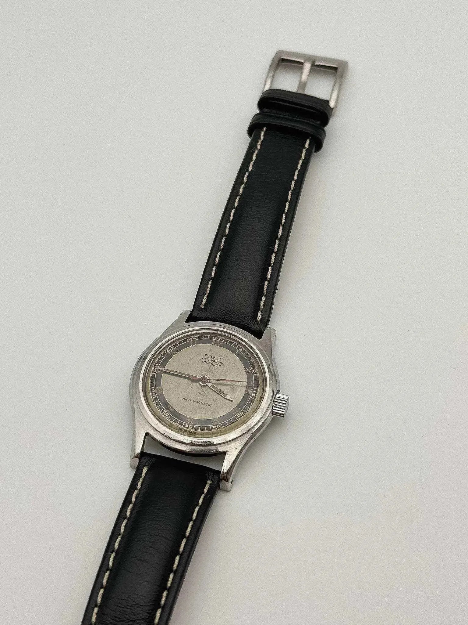 Practical Watch Co (P.W.C) - Montre de la Guerre de Corée - 1950s - Atelier Victor - Vintage  Shop