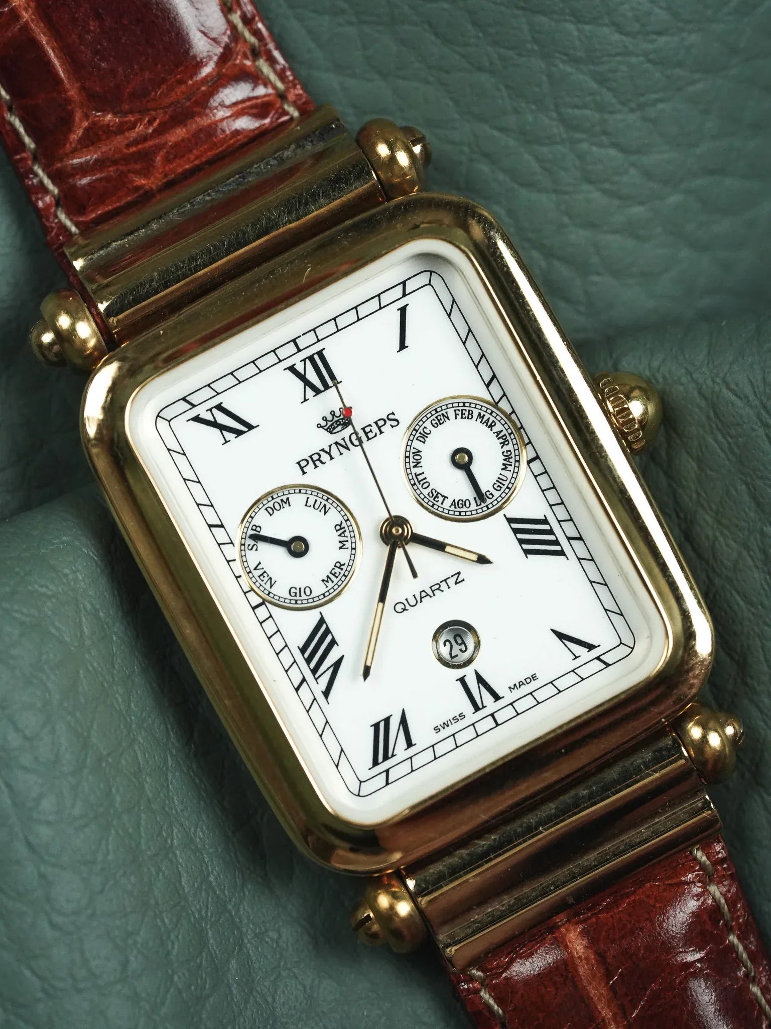 Pryngeps - TANK XL Triple Calendrier Cornes centrales - Neuve de stock - 1990s - Atelier Victor