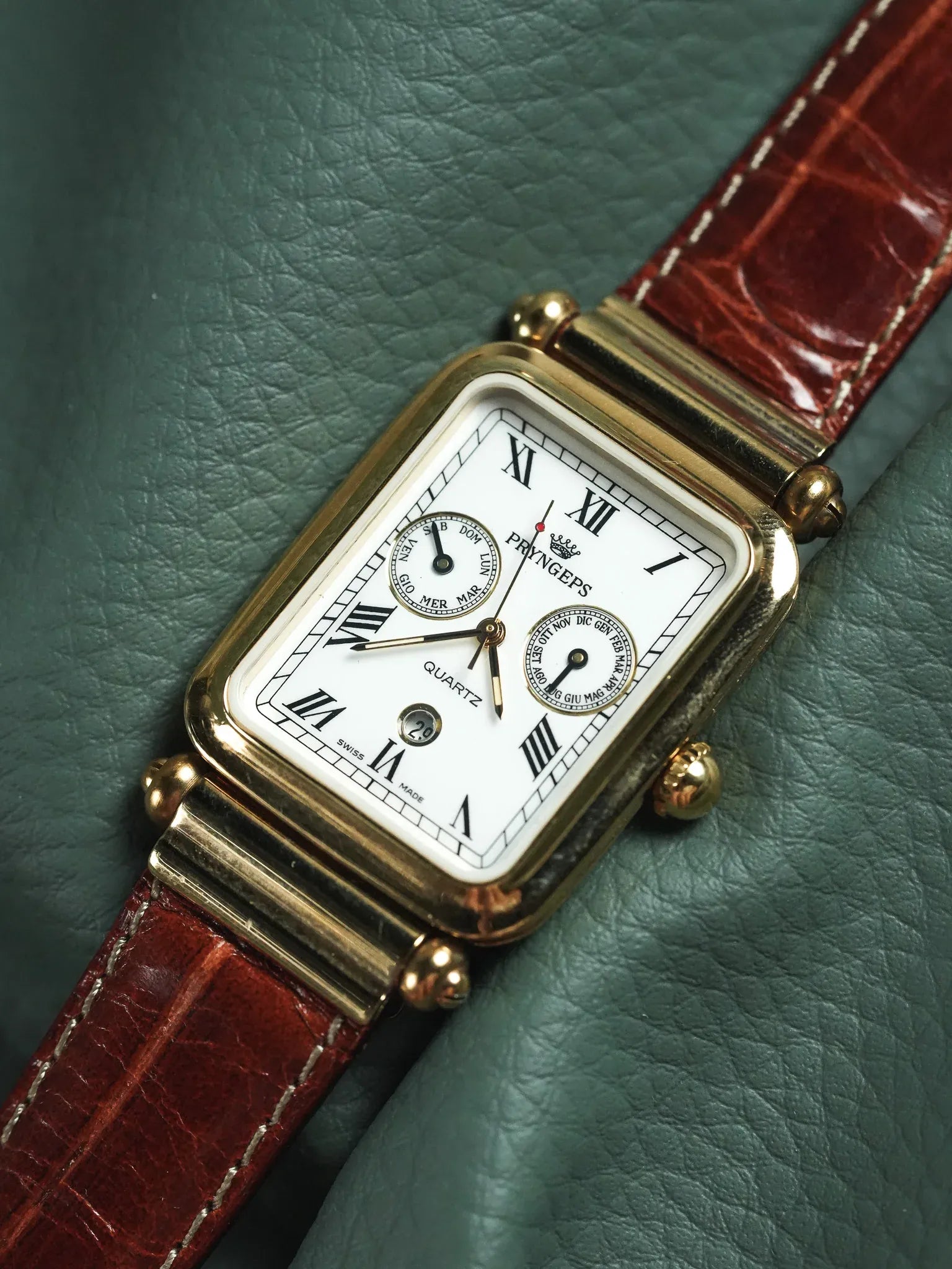 Pryngeps - TANK XL Triple Calendrier Cornes centrales - Neuve de stock - 1990s - Atelier Victor