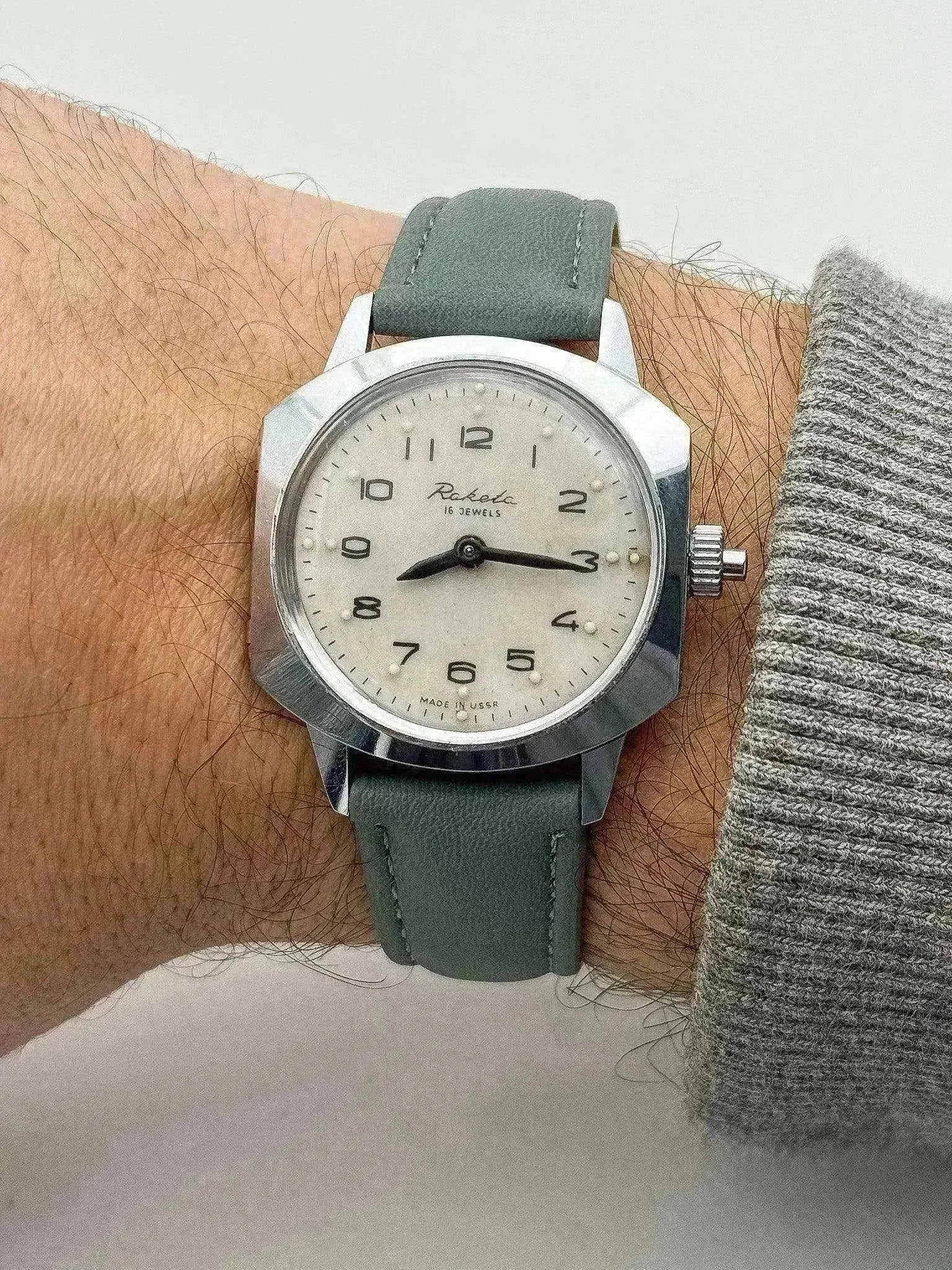 Raketa - Blind White Dial - 1980s - Atelier Victor