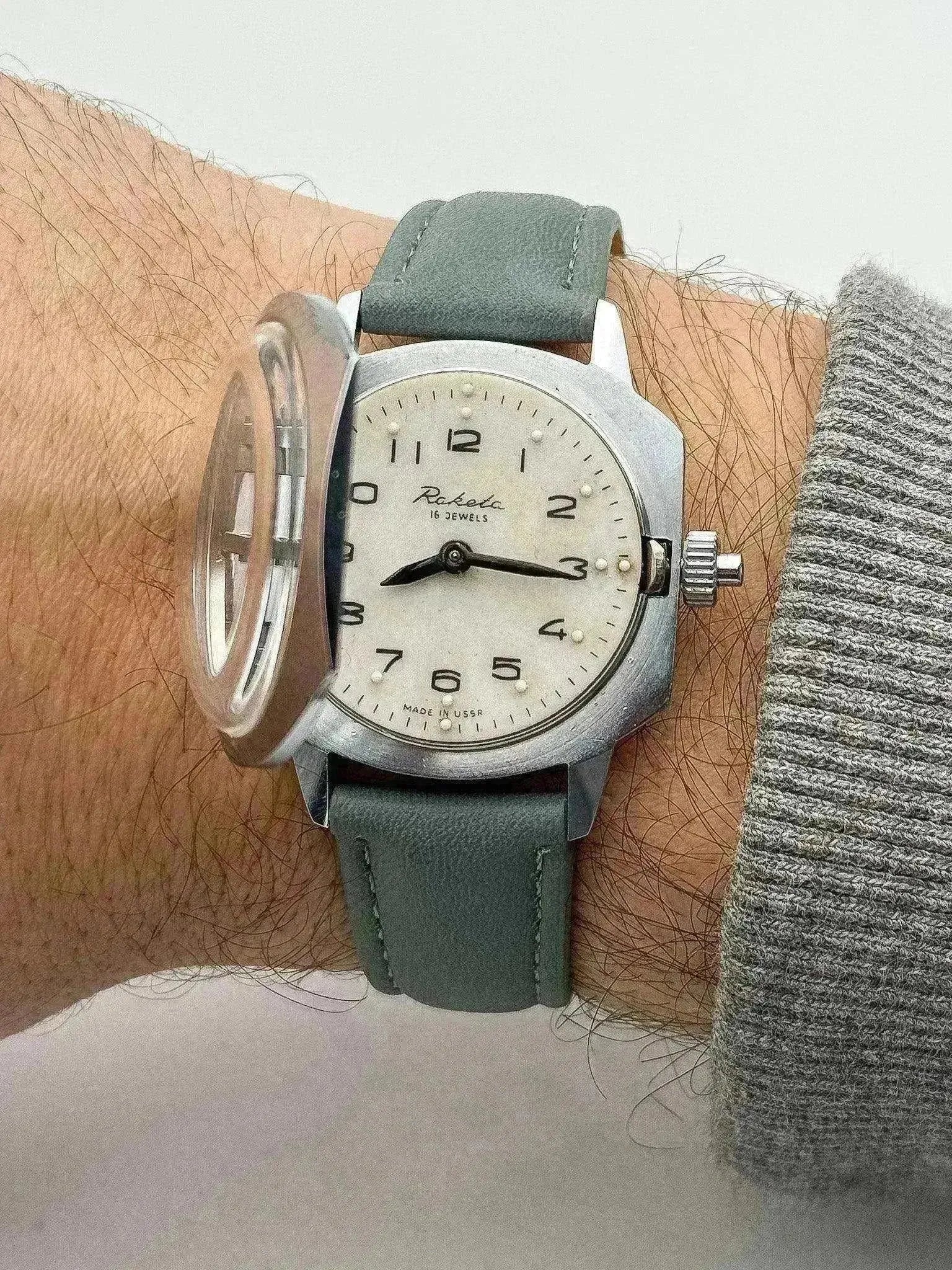 Raketa - Blind White Dial - 1980s - Atelier Victor