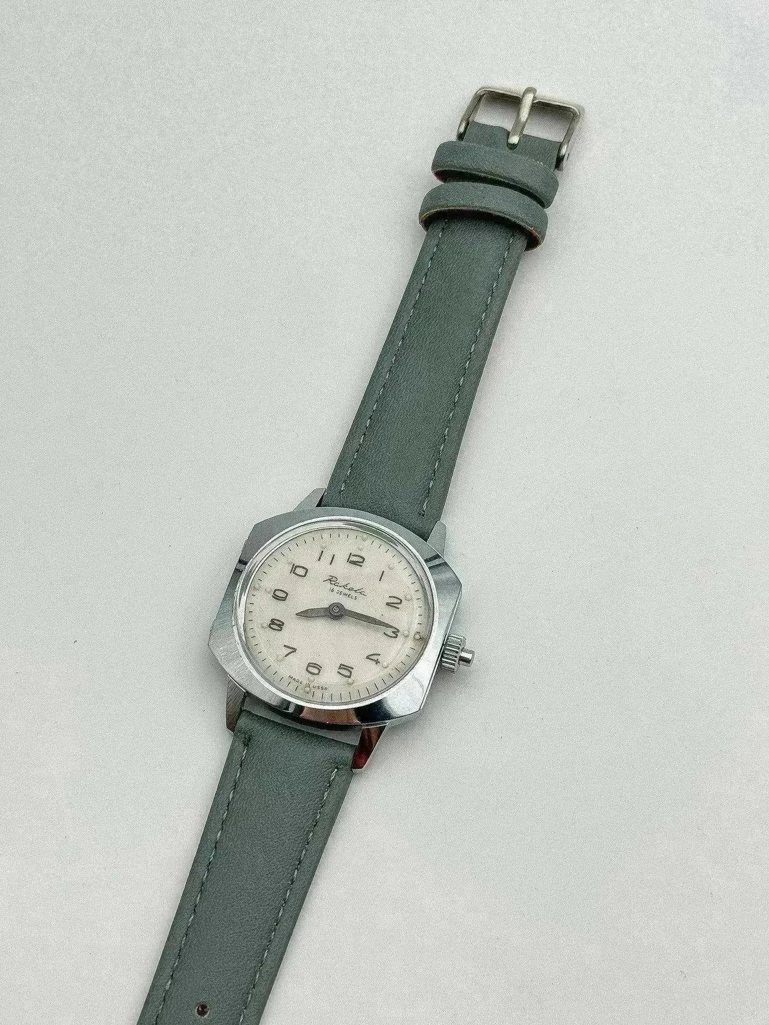 Raketa - Blind White Dial - 1980s - Atelier Victor