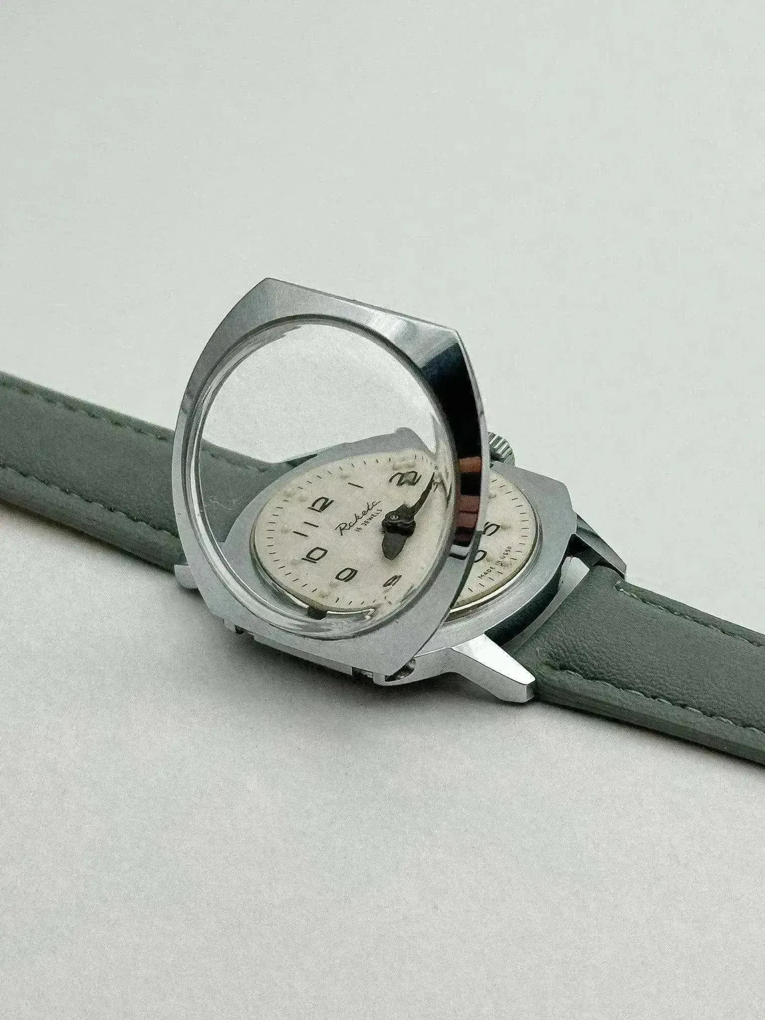 Raketa - Blind White Dial - 1980s - Atelier Victor