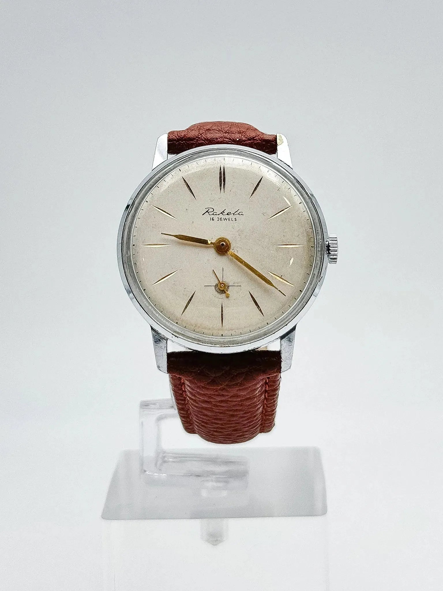 Raketa - Dress Watch Index Or Petite-second - 1960s - Atelier Victor - Vintage  Shop