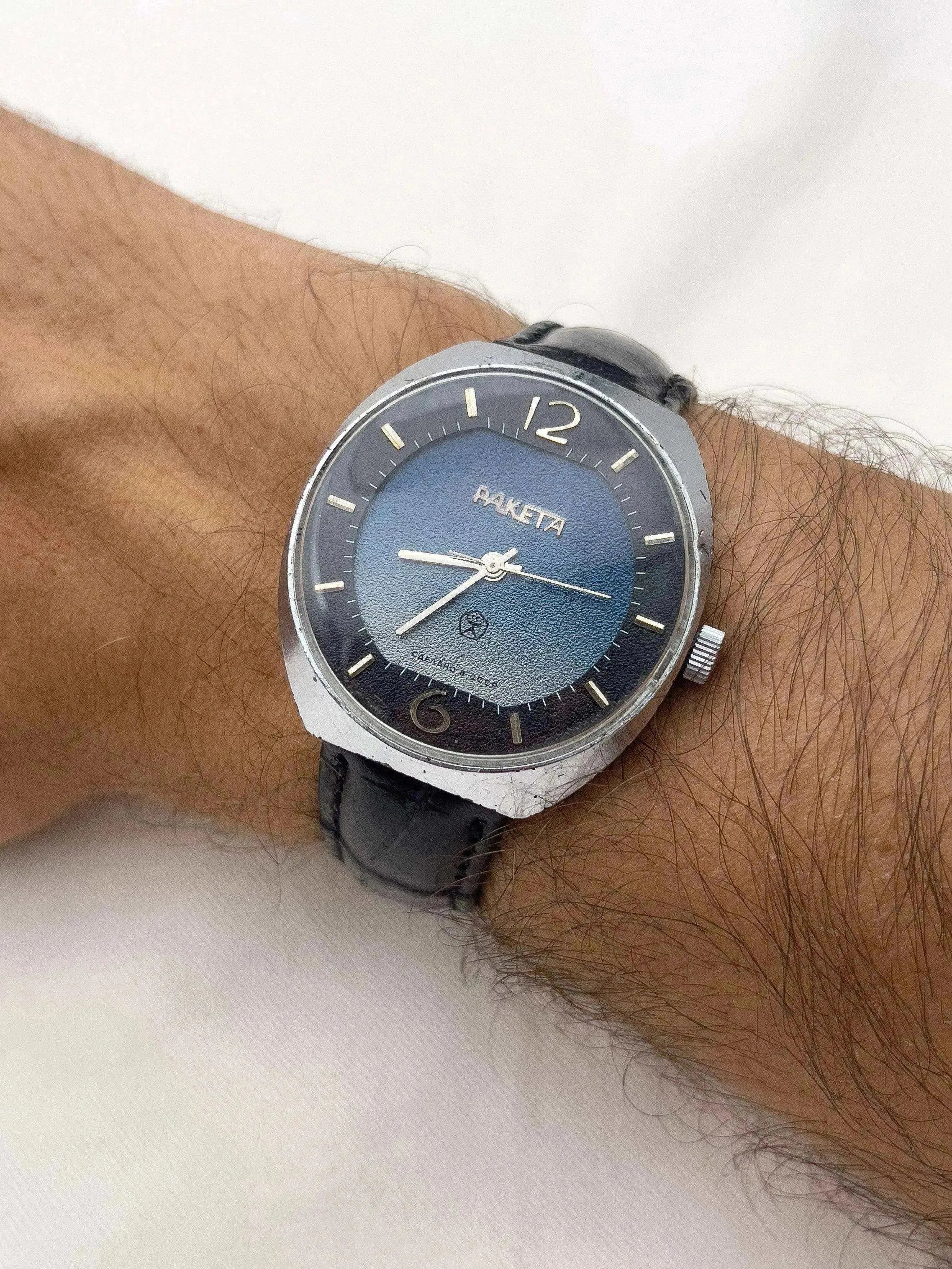 Raketa - Night Sky - 1970s - Atelier Victor Paris - Vintage Watch Shop Dubai