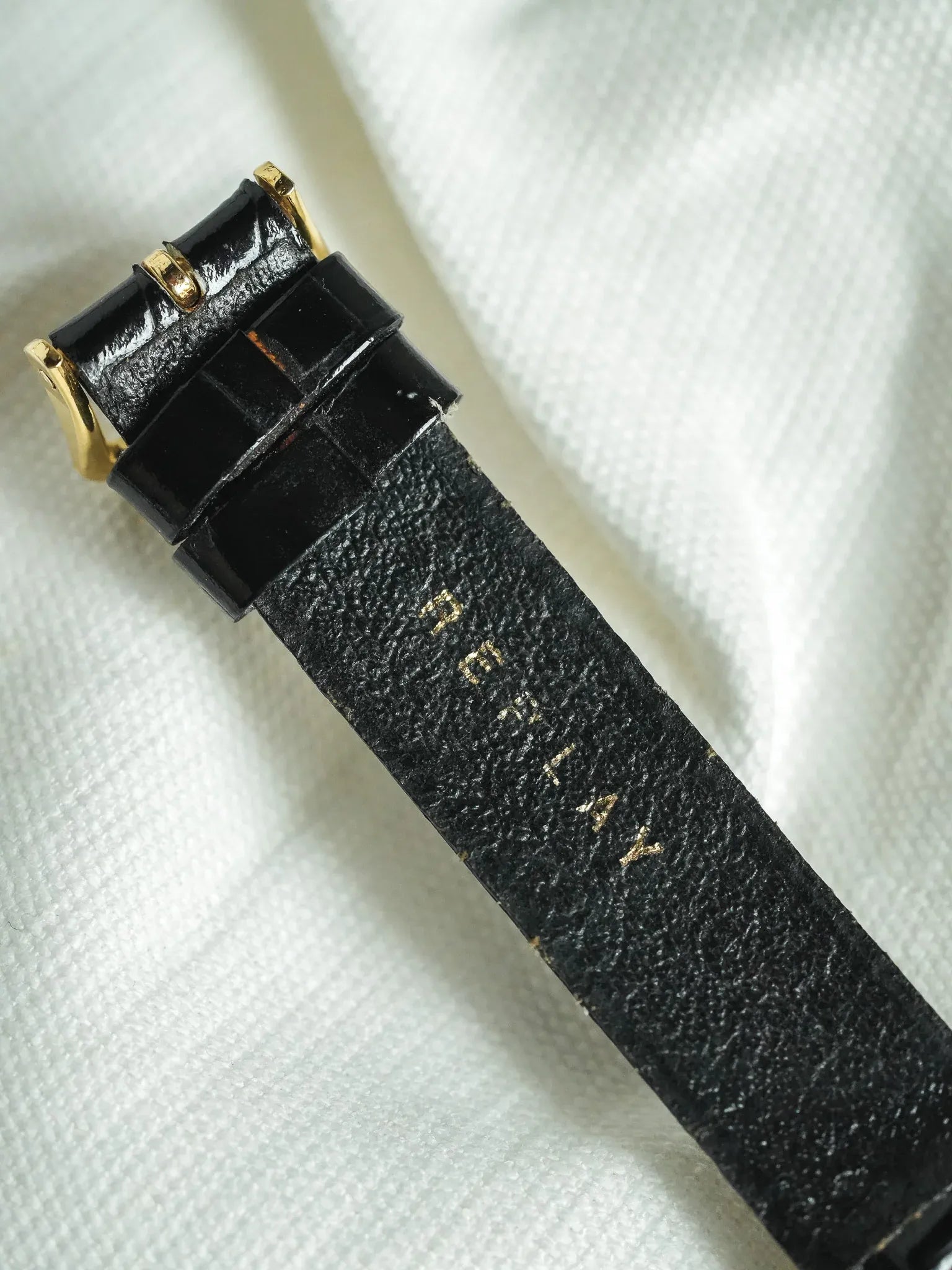 Replay - Ovale Acier Brossé Lunette or Acier Brossé - NOS - 1980s - Atelier Victor