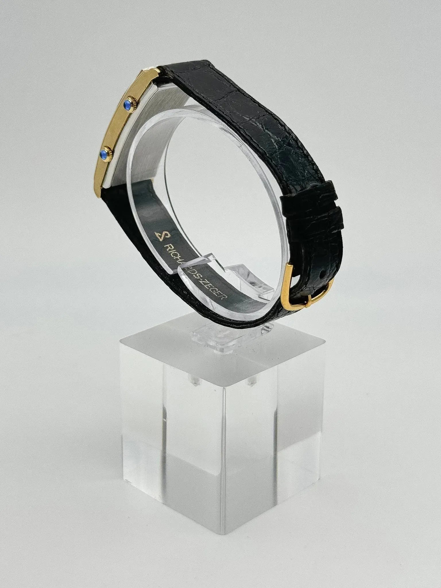 Richards-Zeger - GMT Deux mouvements plaqué or - 1980s - Atelier Victor - Vintage  Shop