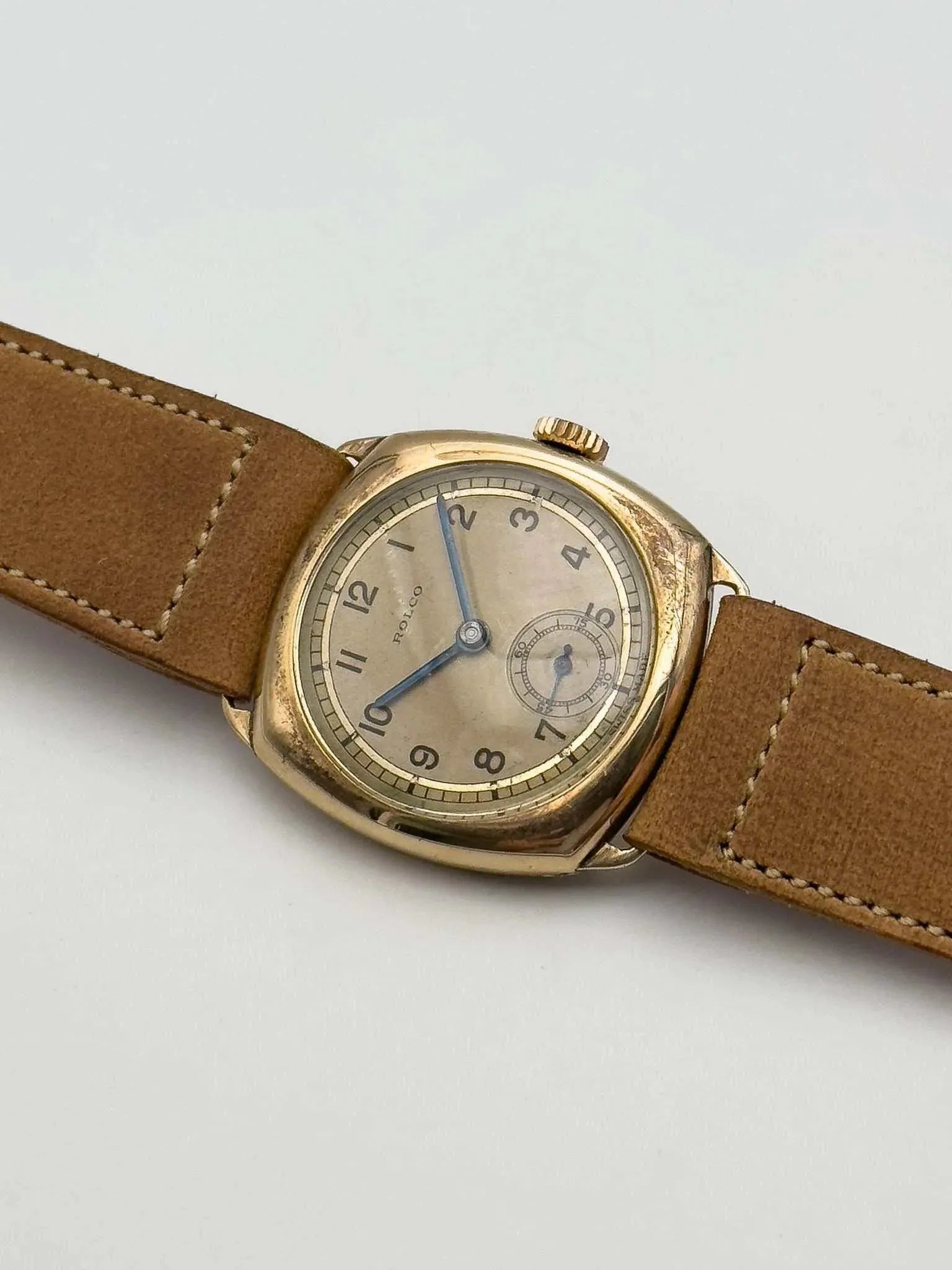 Rolco by Rolex - Coussin 9k - 1930s - Atelier Victor Paris - Vintage Watch Shop Dubai