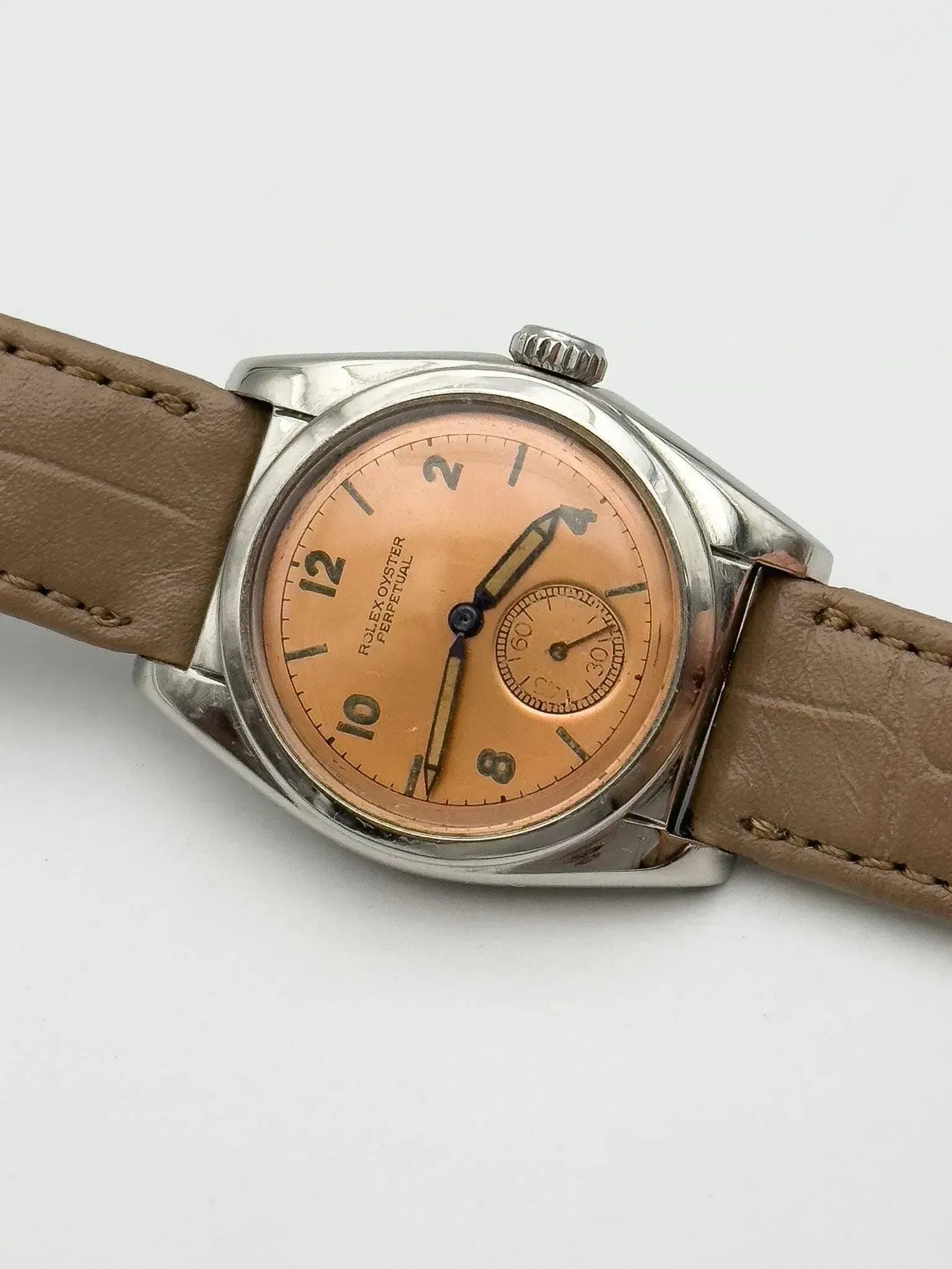 Rolex - Bubble Back 6050 Rare Salmon - 1950 - Atelier Victor