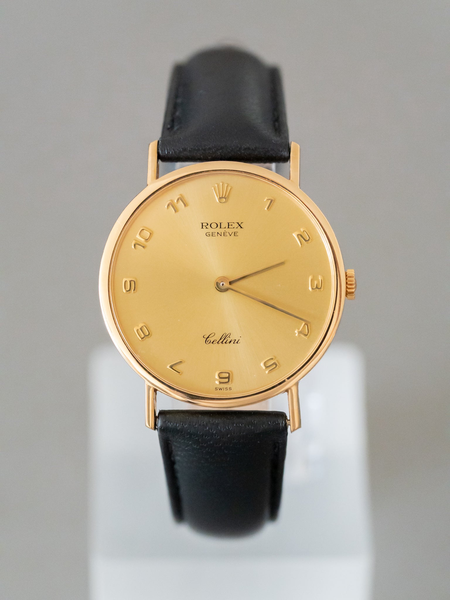 Rolex - Cellini 5112 or 18k Chiffres arabes - 1989 - Atelier Victor Paris - Vintage Watch Shop Dubai