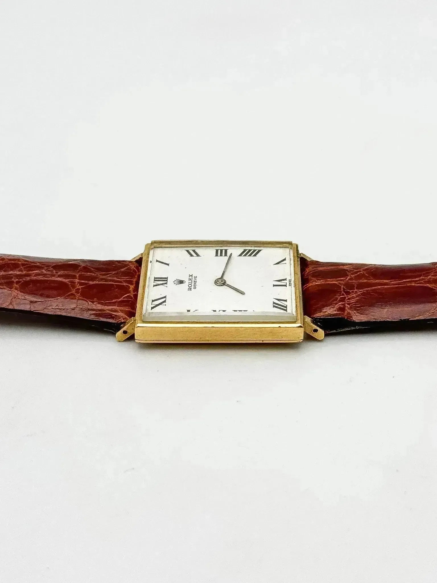 Rolex - Cellini Tank XL Or jaune 18k 3603 - 1960s - Atelier Victor