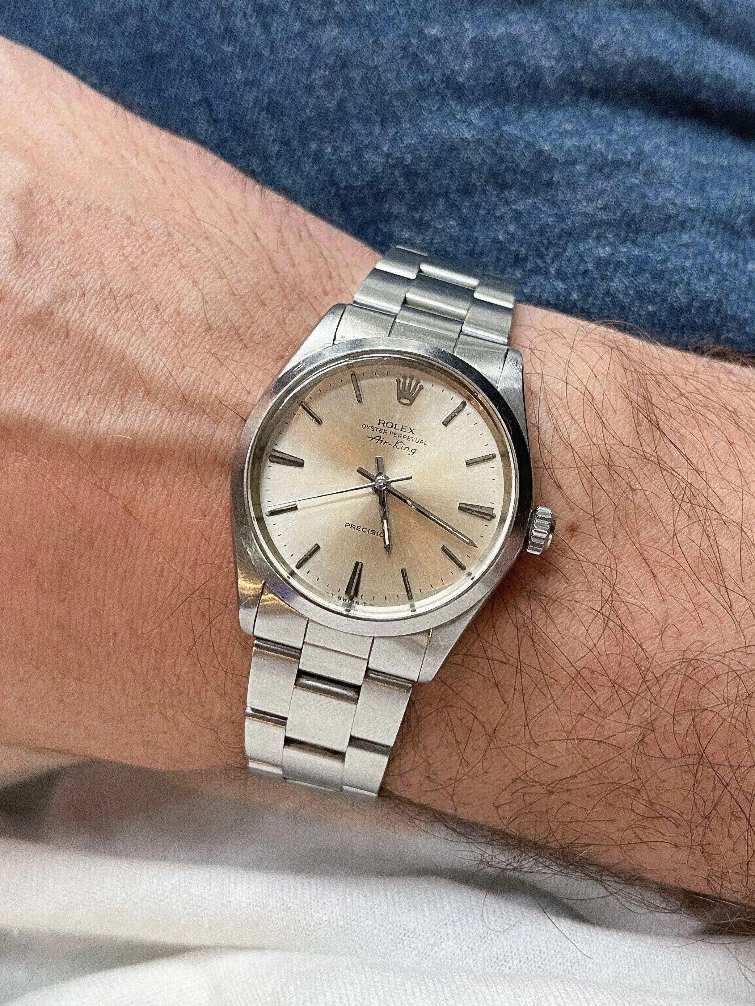 Rolex - Oyster Perpetual Air King Precision - 1970s - Atelier Victor Paris - Vintage Watch Shop Dubai