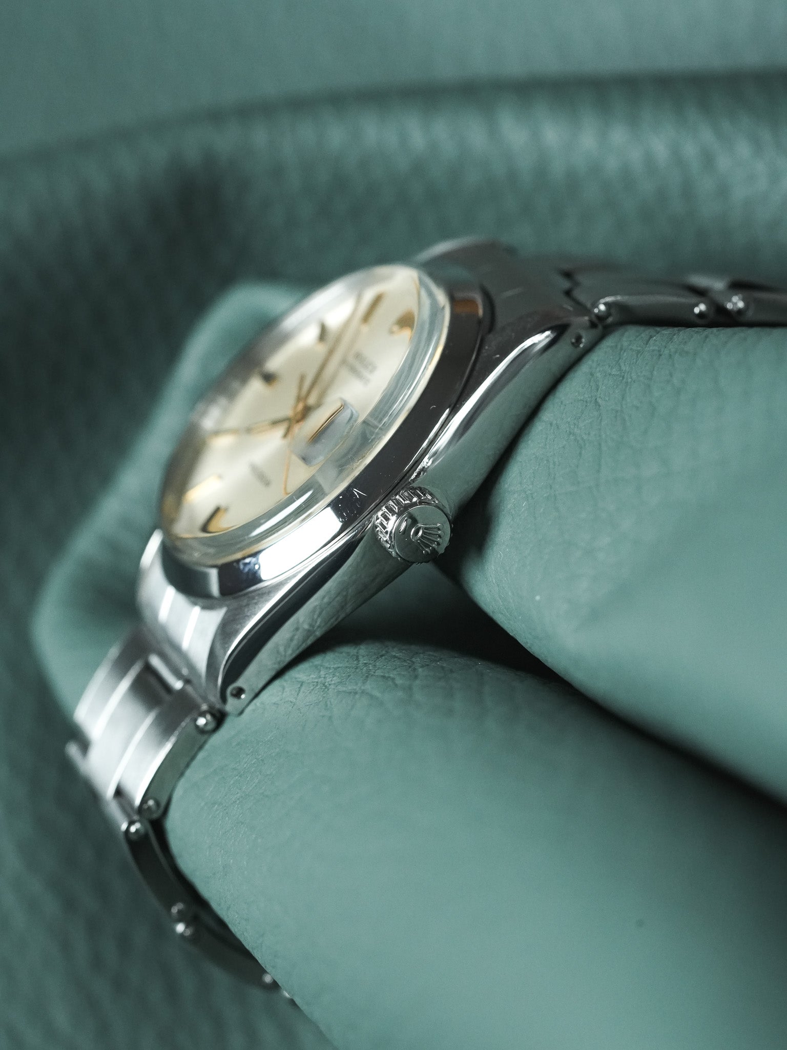 Rolex - Oysterdate 6694 Precision Циферблат Шампань Стрелки Золото - 1977 