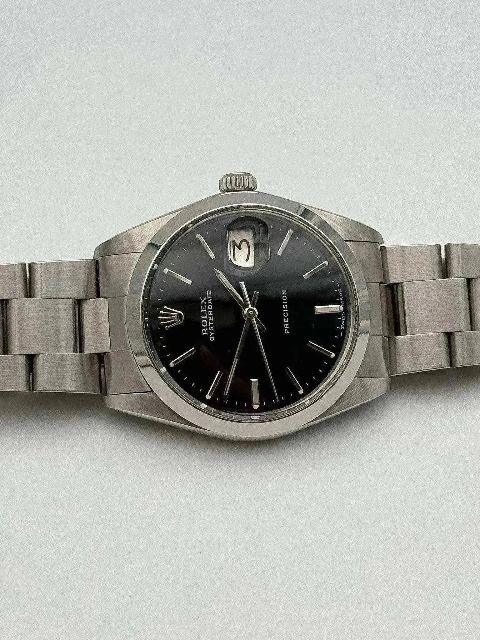 Rolex - Oysterdate Precision Cadran Noir - 1969 - Atelier Victor