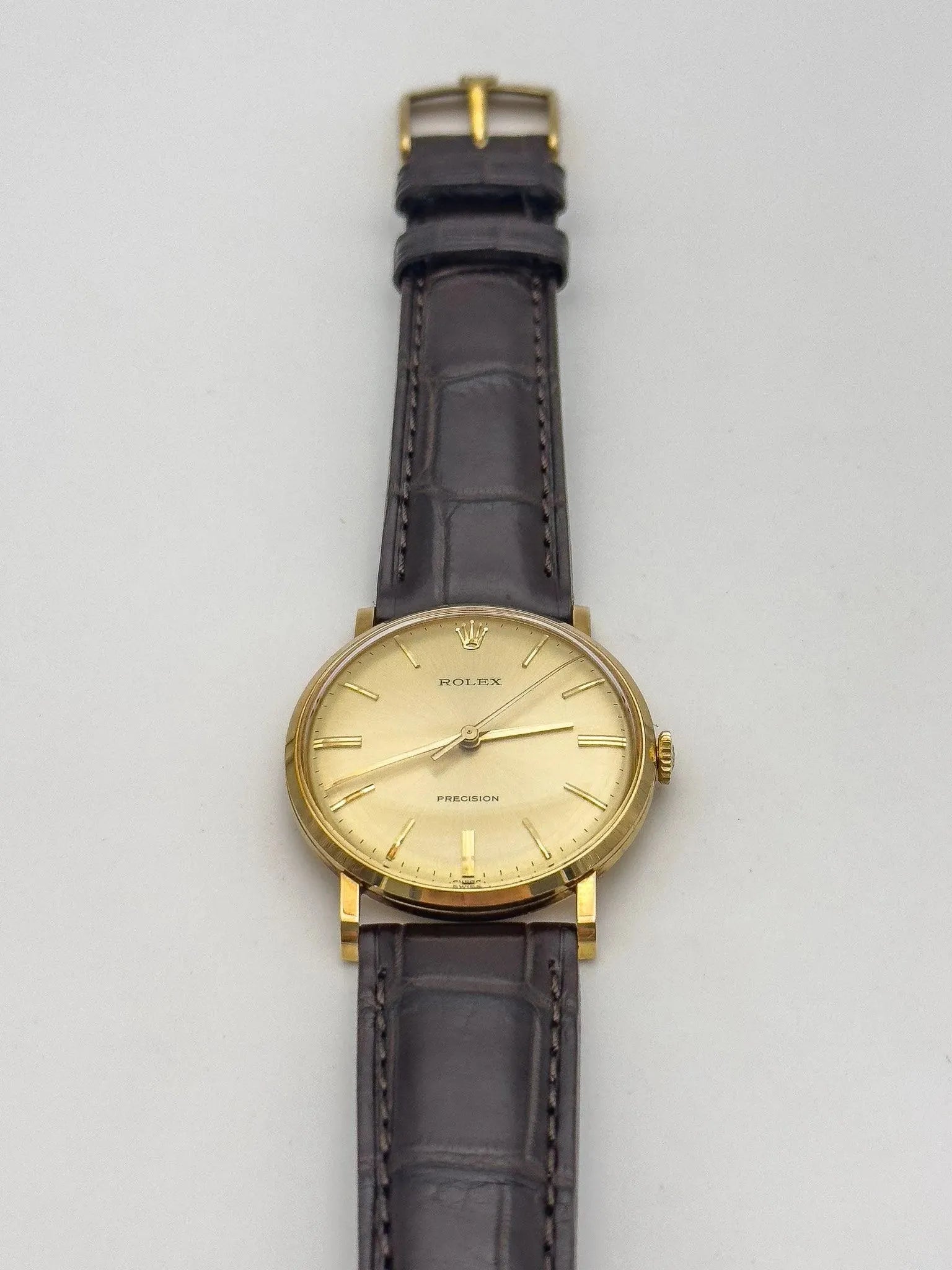 Rolex - Precision Gold 18K 3410 - 1975 - Atelier Victor Paris - Vintage Watch Shop Dubai