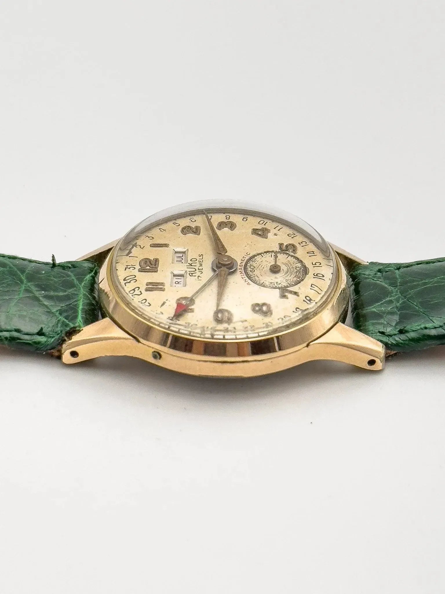 Ruko - Triple Calendar Or Patine - 1950s - Atelier Victor