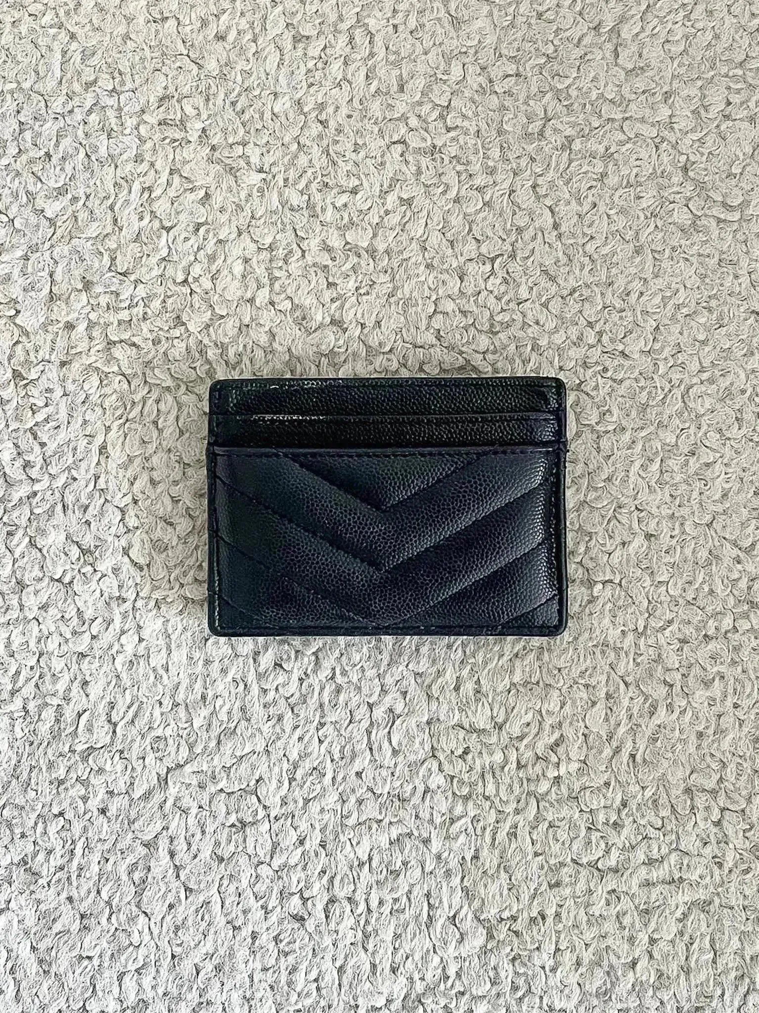 Saint Laurent - Portefeuille Noir - Atelier Victor