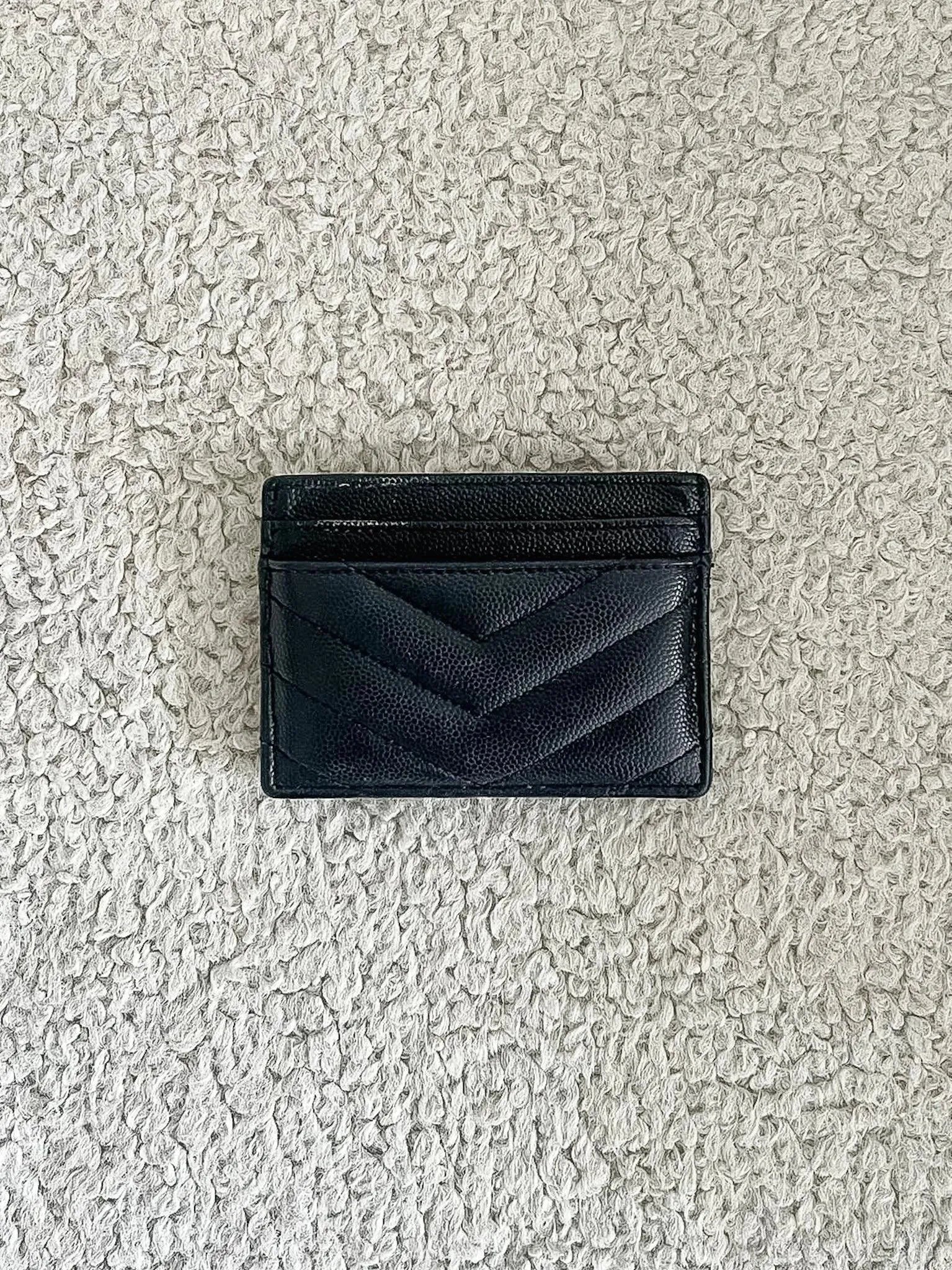 Saint Laurent - Portefeuille Noir - Atelier Victor - Vintage  Shop