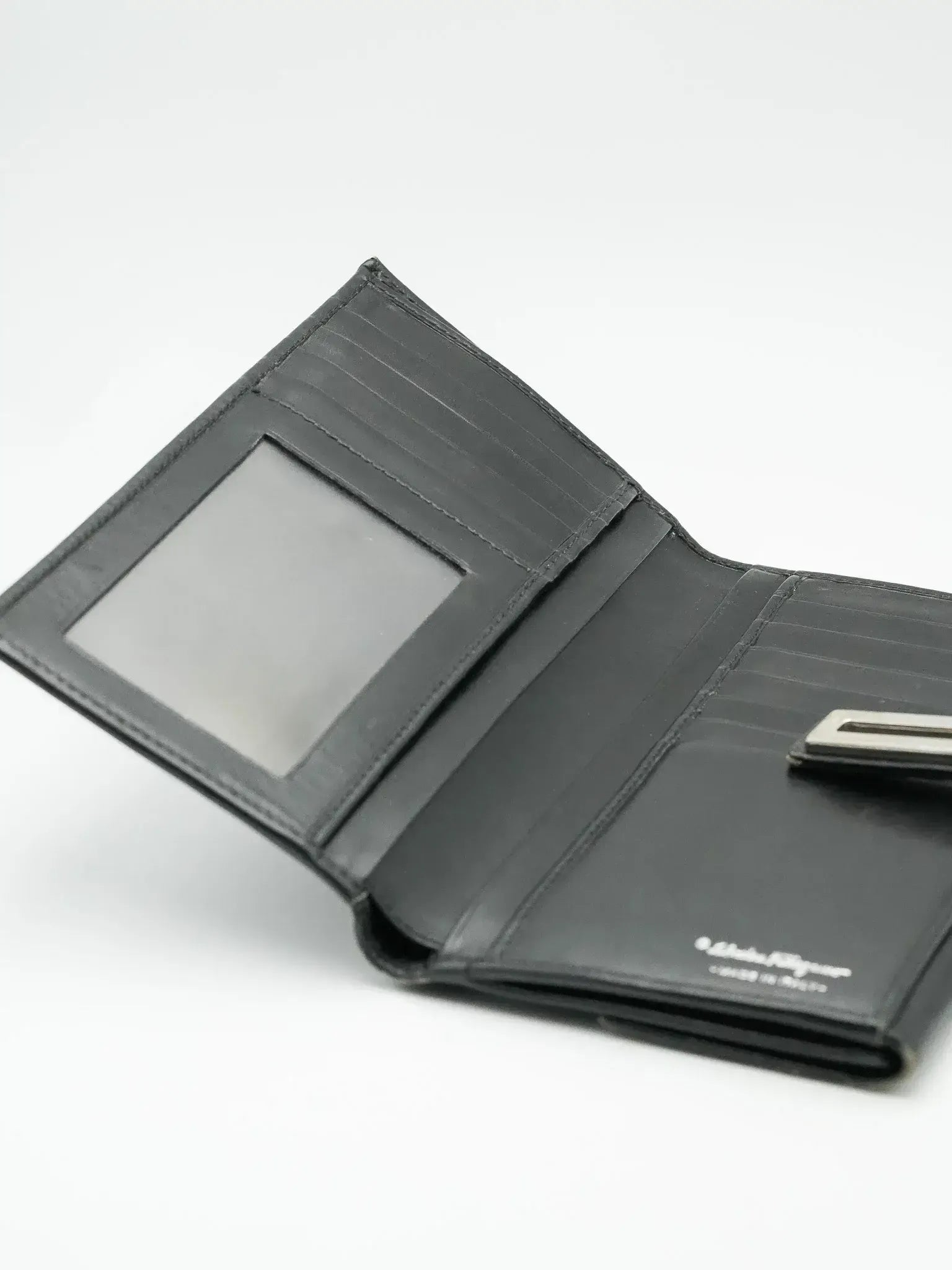 小物 FERRAGAMO Wallet Black Leather NERO Salvatore Ferragamo - Wallet black leather