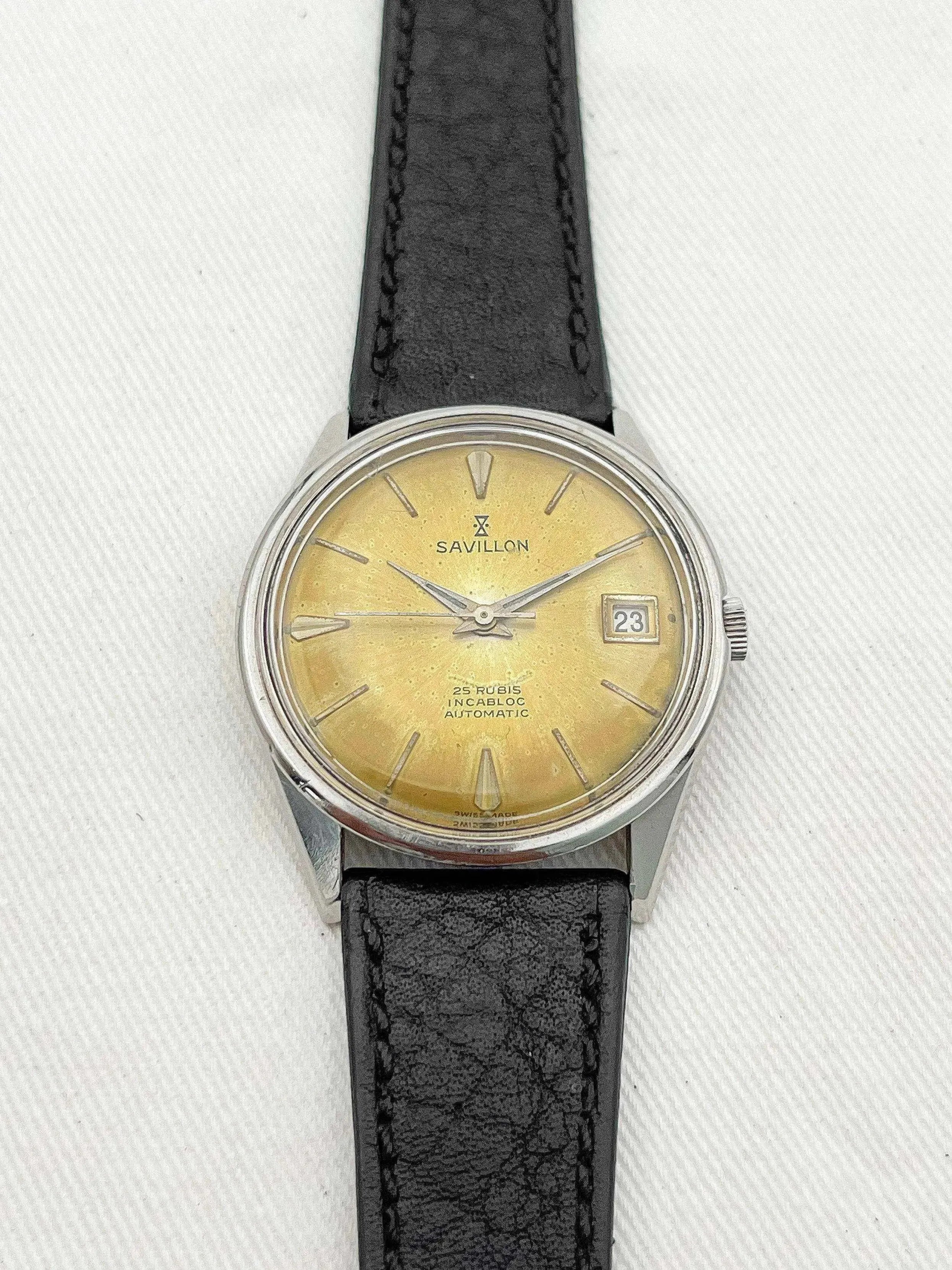 Savillon - 25 Rubis Sand Dial - 1980's - Atelier Victor Paris - Vintage Watch Shop Dubai