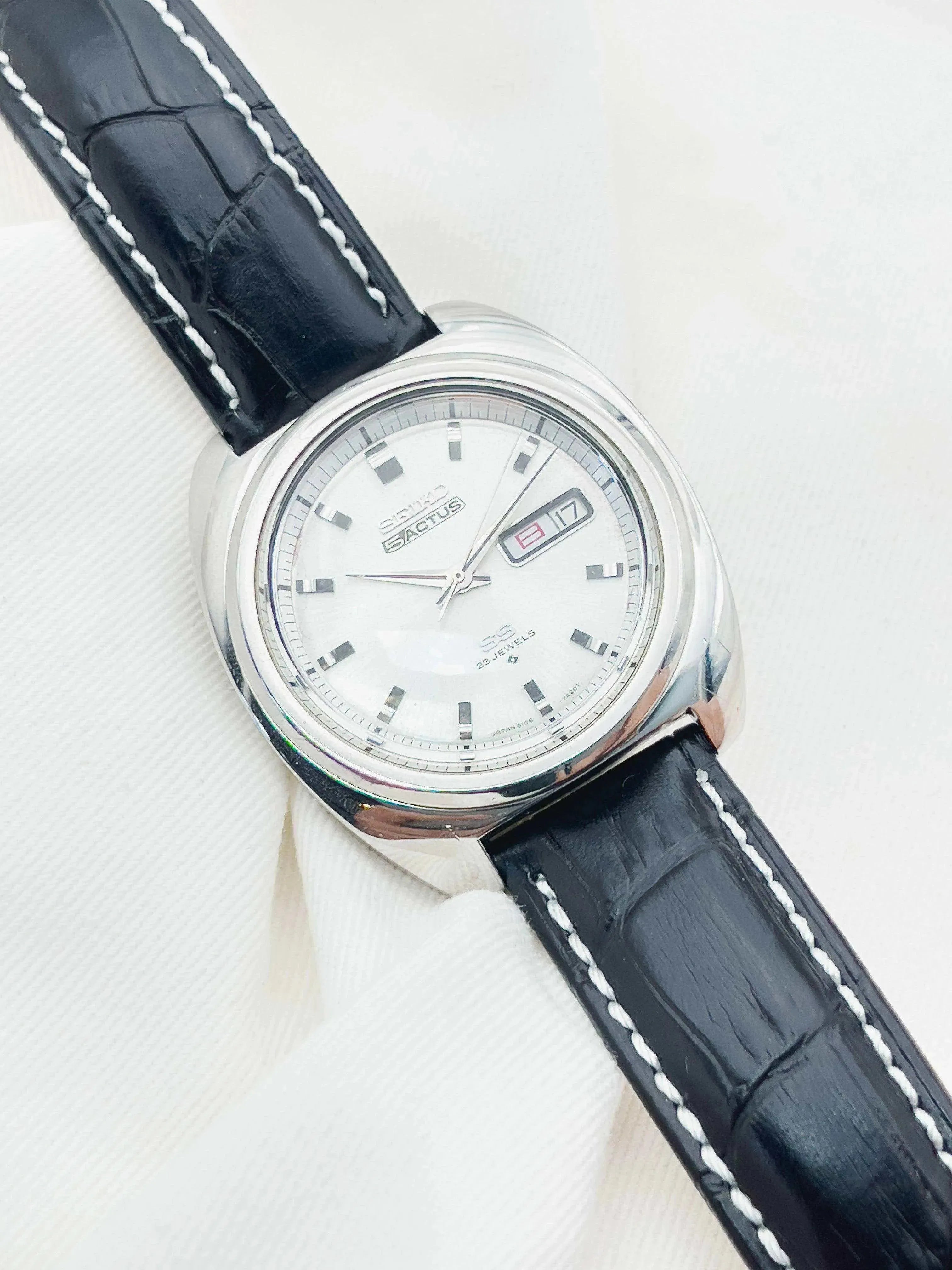 Seiko - 5 Actus - Acier Daydate Kanji - 1969 - Atelier Victor Paris - Vintage Watch Shop Dubai