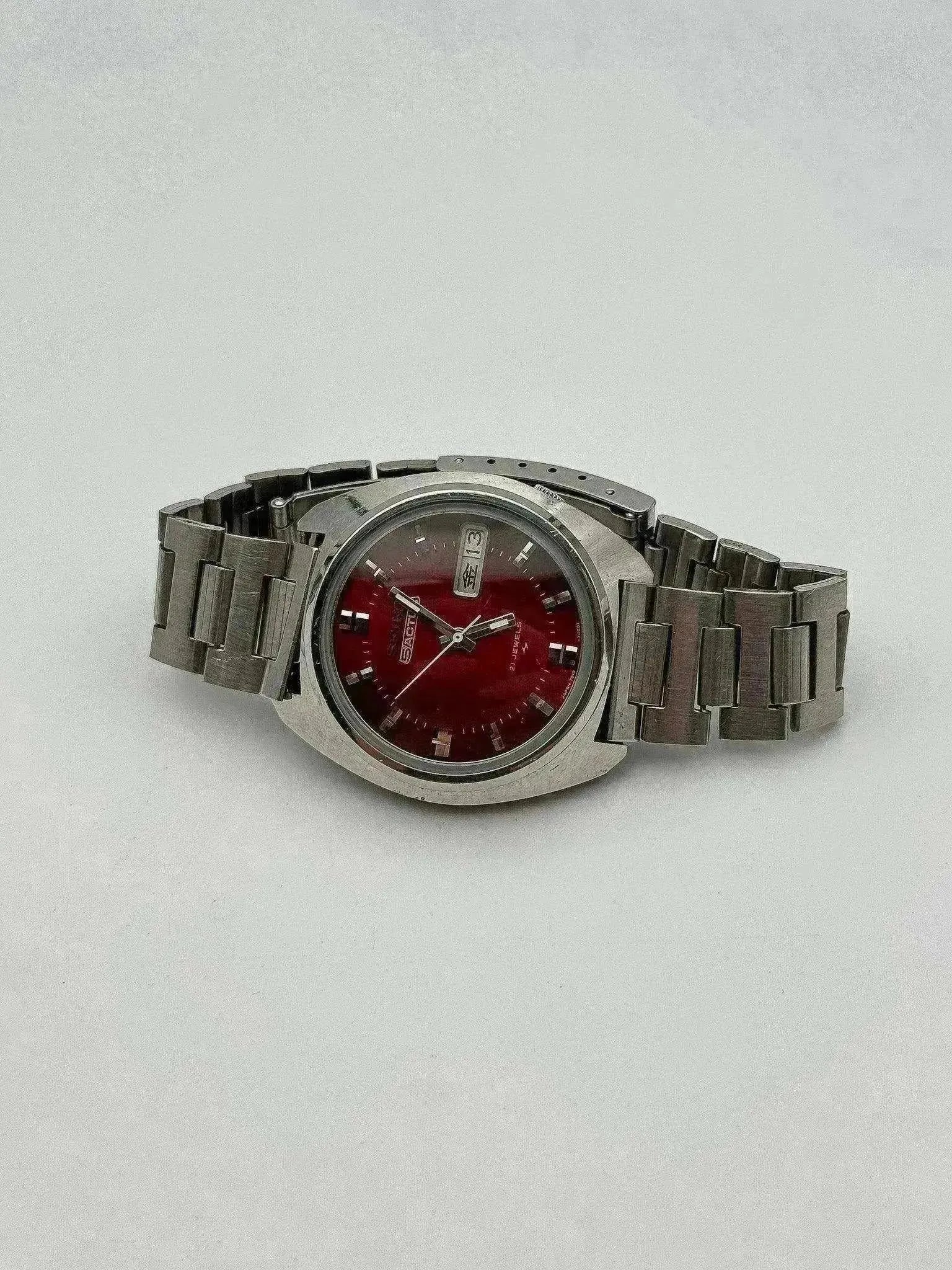 Seiko - 5 Actus Red Kanji - 1974