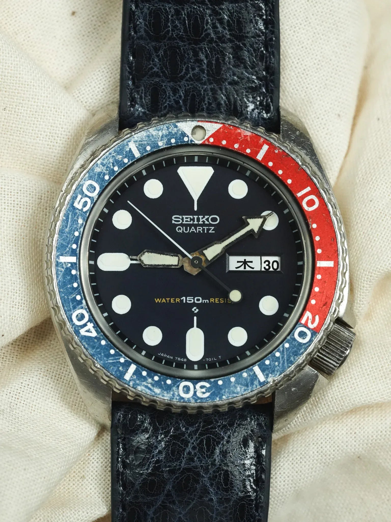 Seiko - 7548-700B Pepsi Kanji Plongeuse - 1980 - Atelier Victor