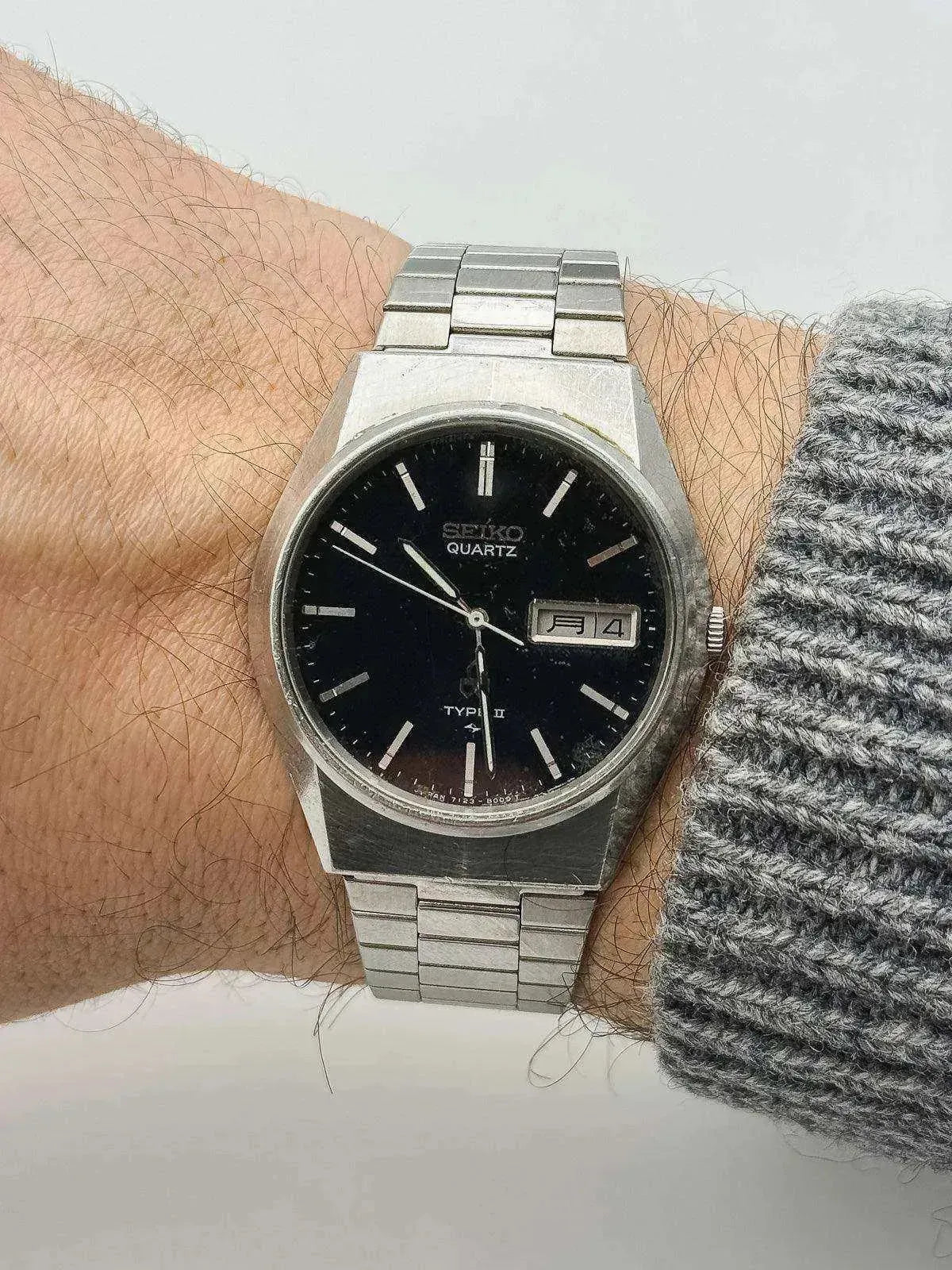 Seiko - Acier Noir Daydate Kanji - 1989 - Atelier Victor