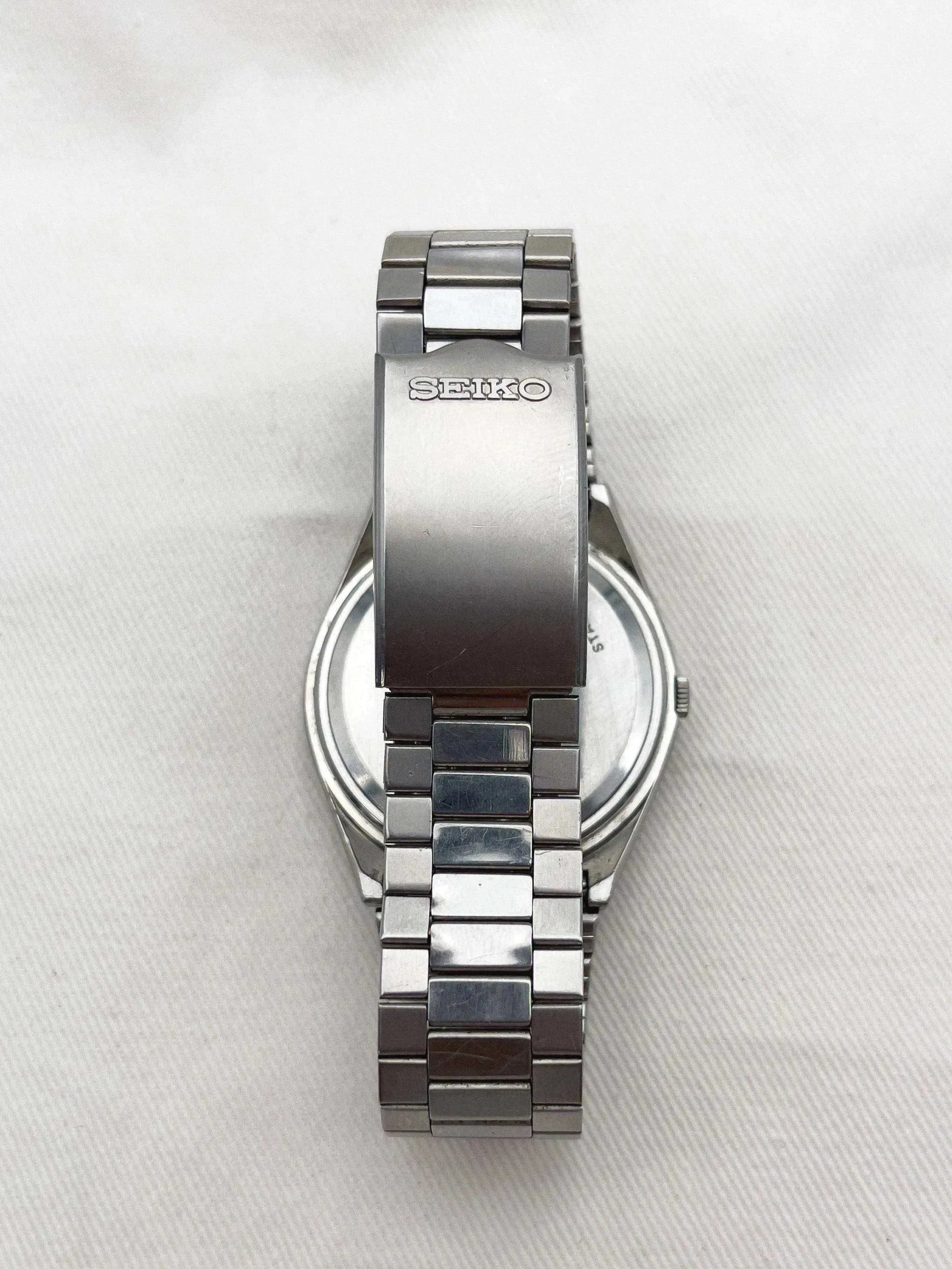 ハードレリック ‘76JooDee JapanVintage オールドアルニコV Seiko - Oversize Black TV Dial - 1976