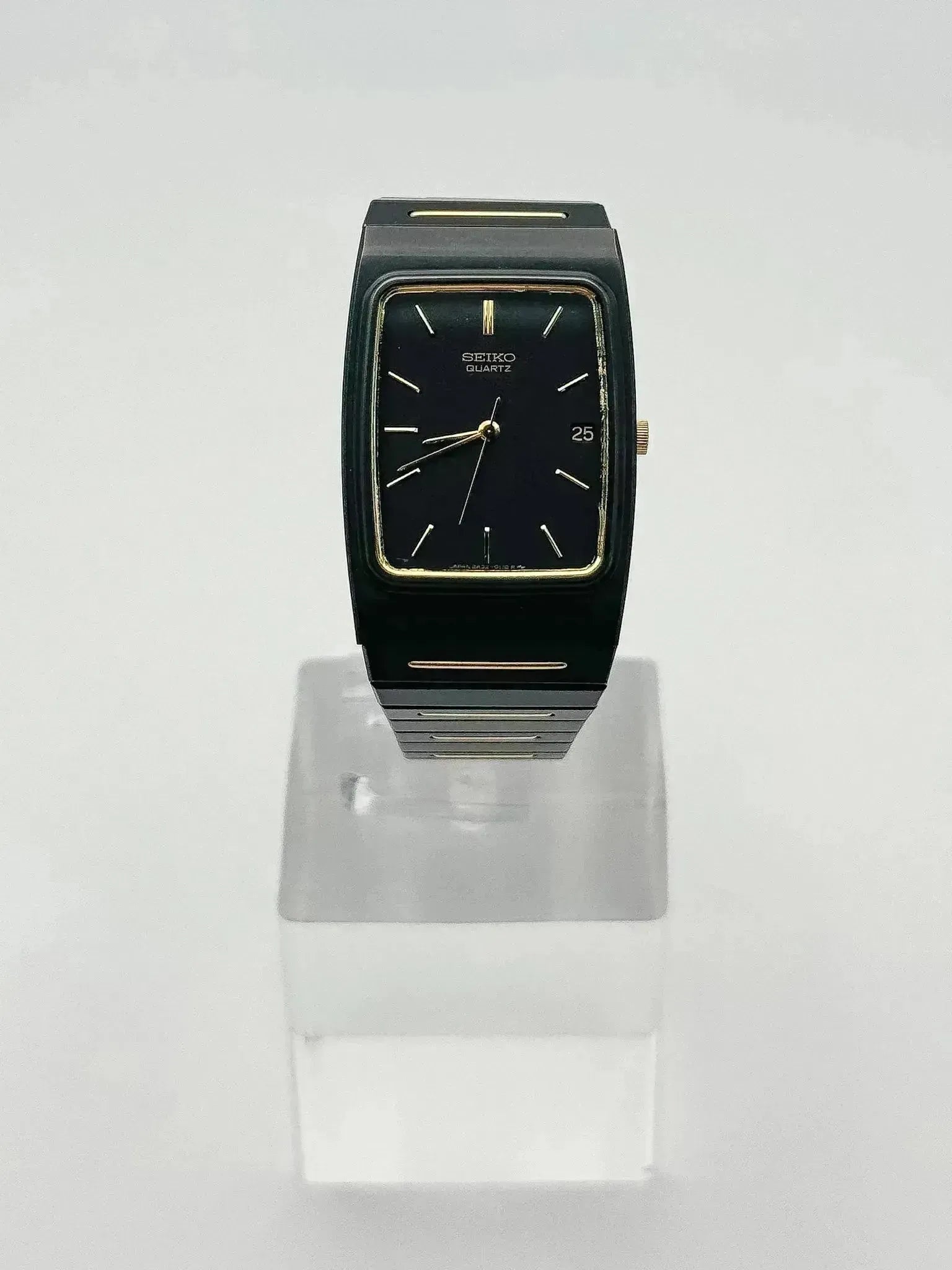 Seiko - Acier PVD Noir & Or Date - 1994 - Atelier Victor