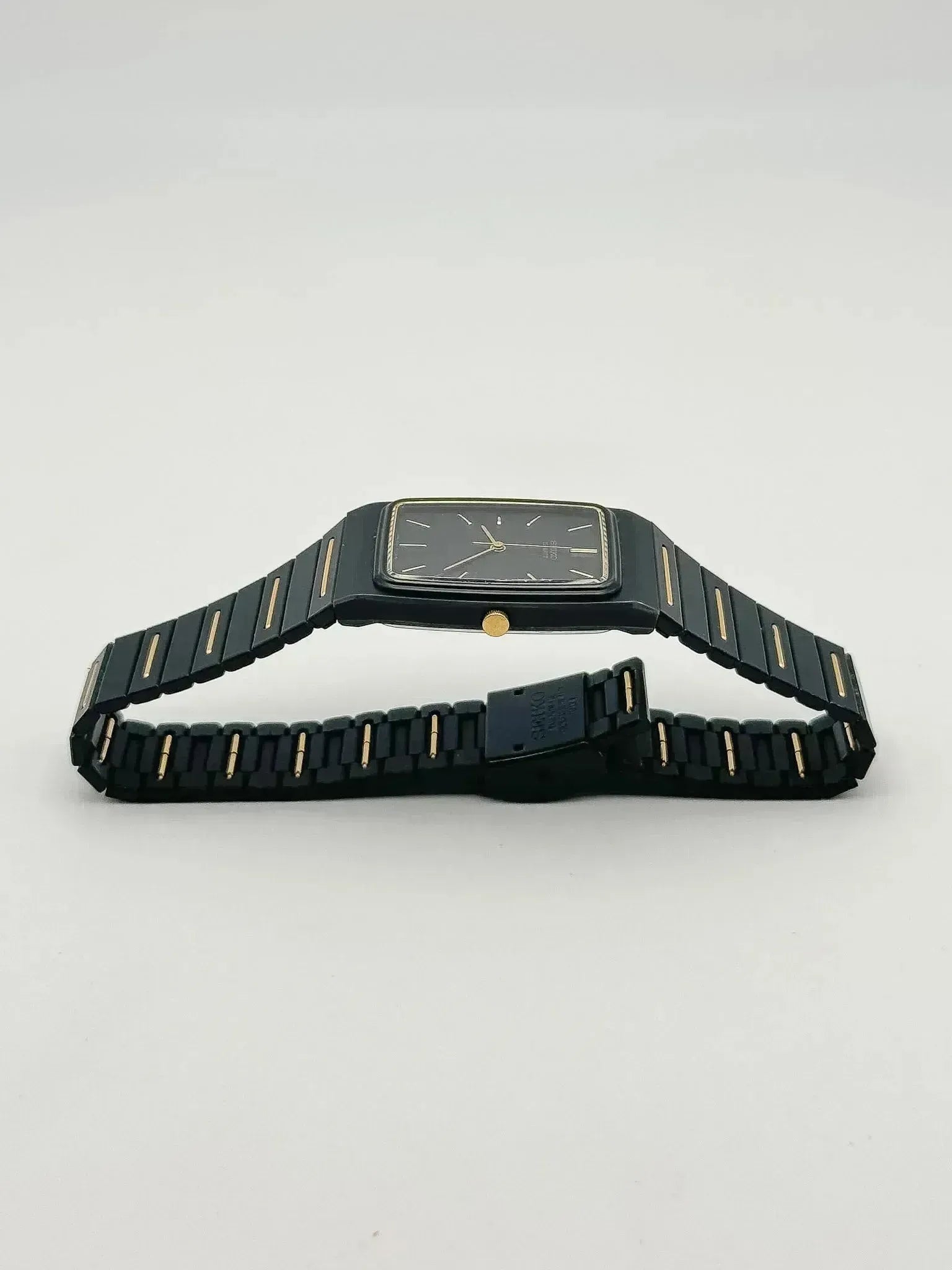 Seiko - Acier PVD Noir & Or Date - 1994 - Atelier Victor