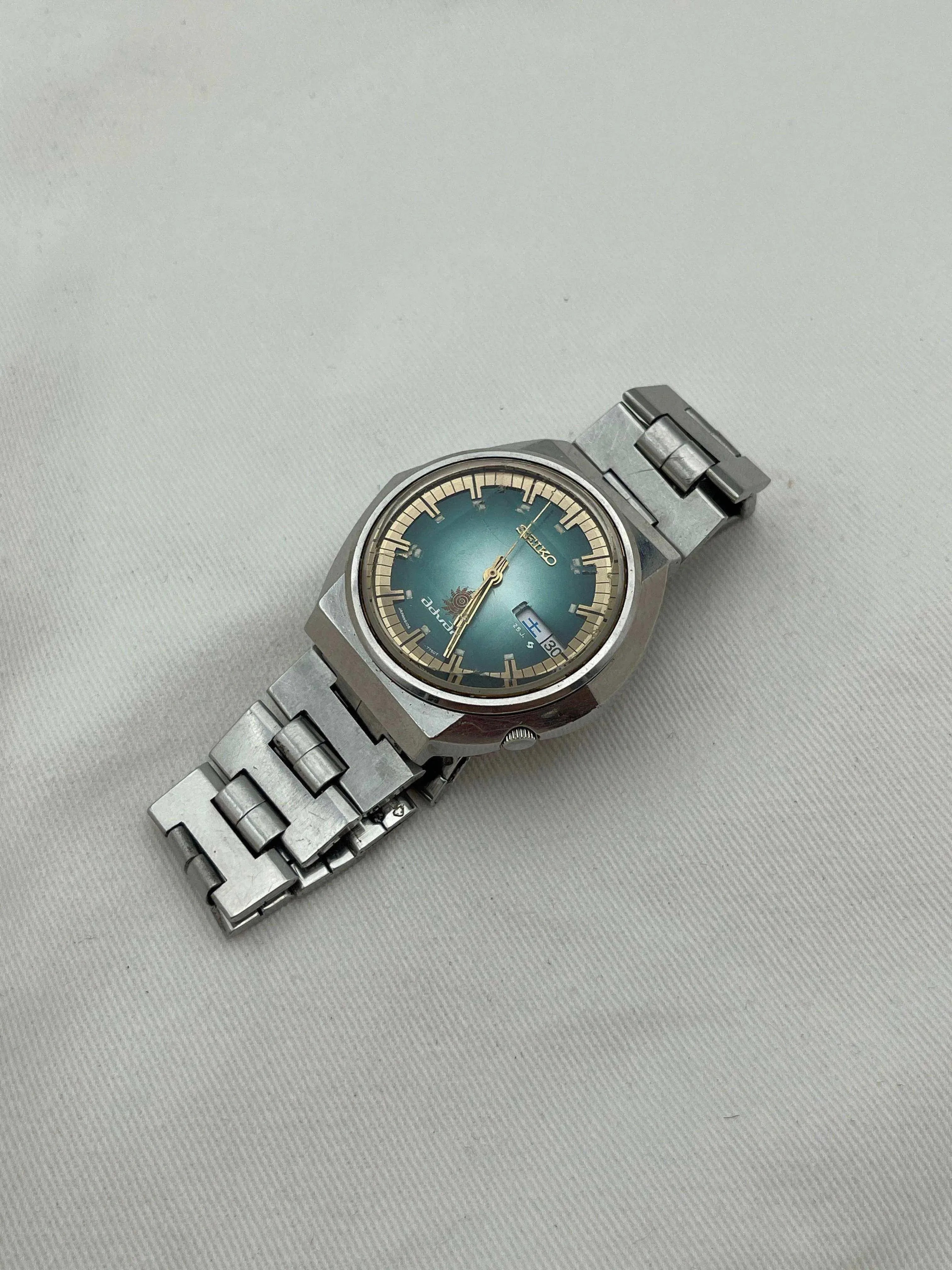 Seiko - Advan Green Dial Bracelet Acier - 1972 - Atelier Victor Paris - Vintage Watch Shop Dubai