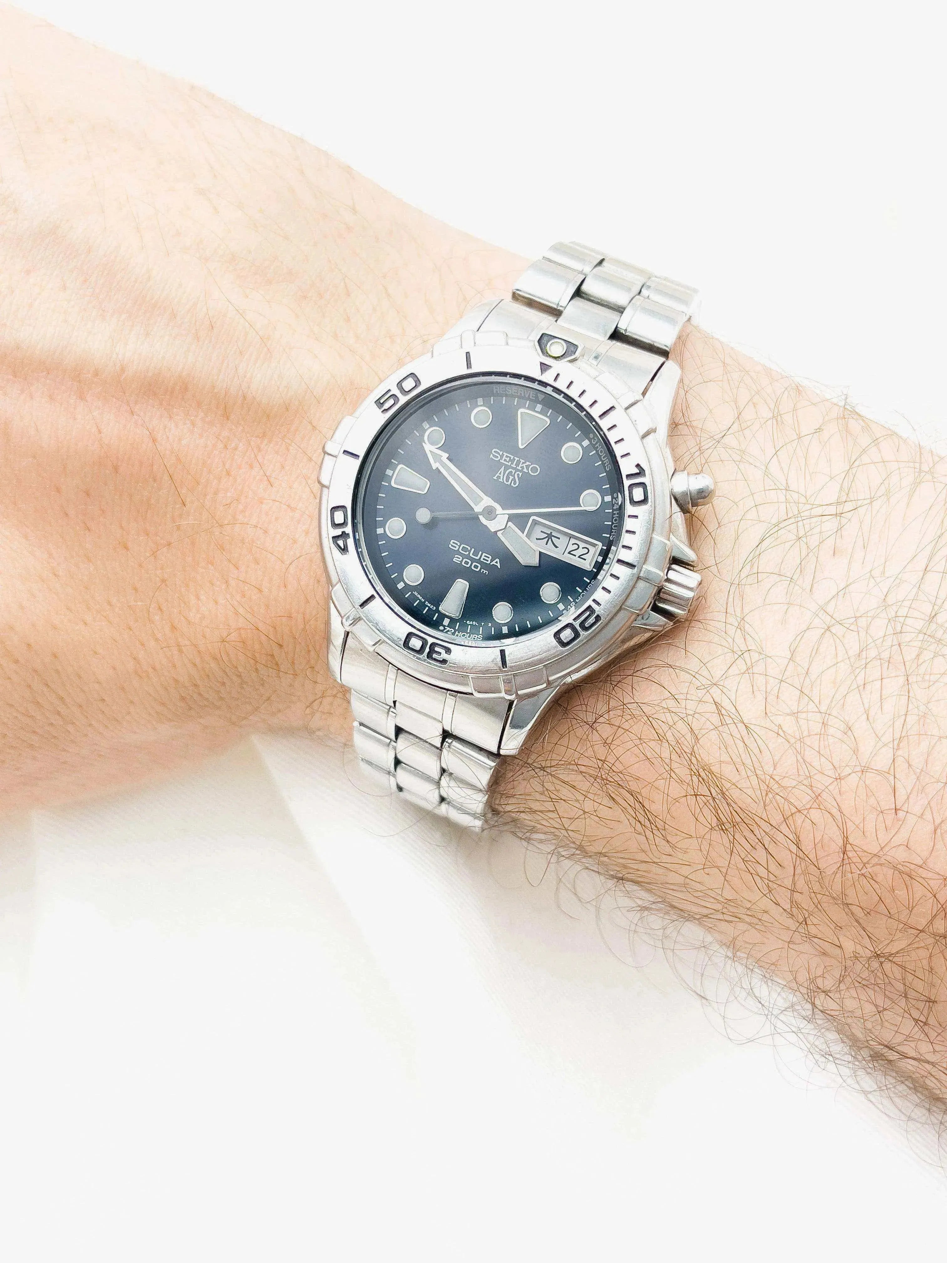 Seiko - AGS Scuba 200m - 1993 - Atelier Victor Paris - Vintage Watch Shop Dubai