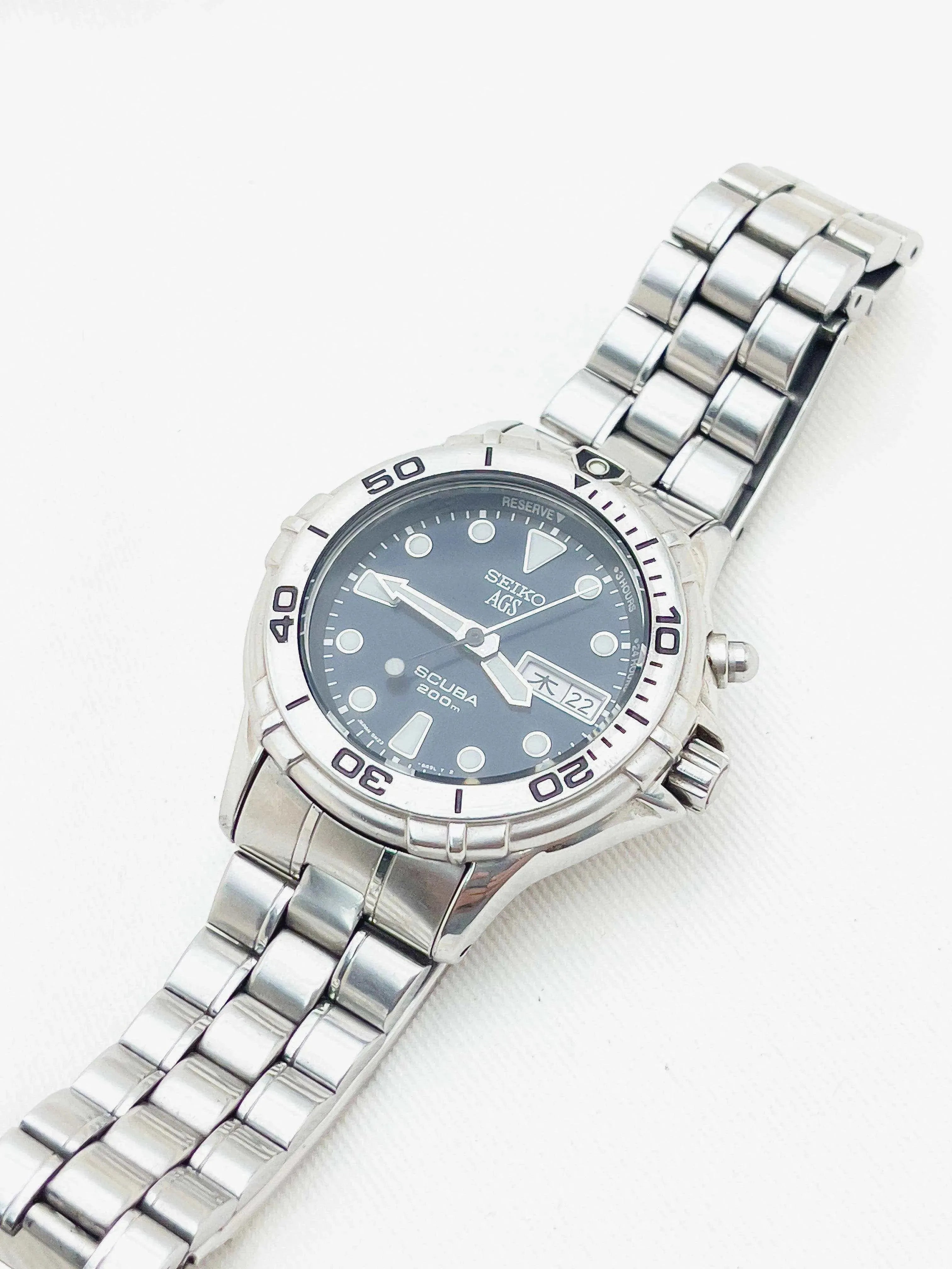 Seiko - AGS Scuba 200m - 1993 - Atelier Victor Paris - Vintage Watch Shop Dubai