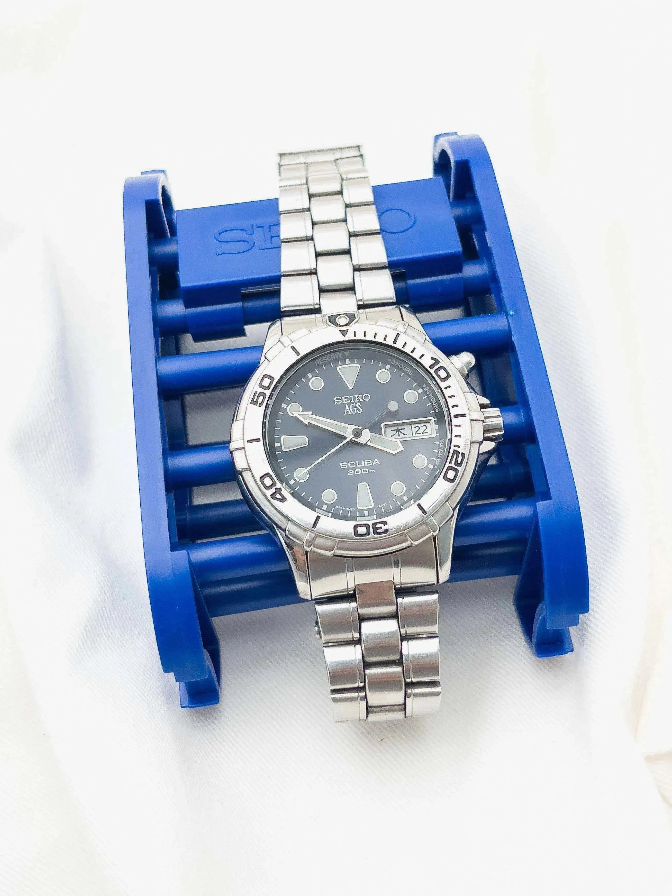 Seiko - AGS Scuba 200m - 1993 - Atelier Victor Paris - Vintage Watch Shop Dubai