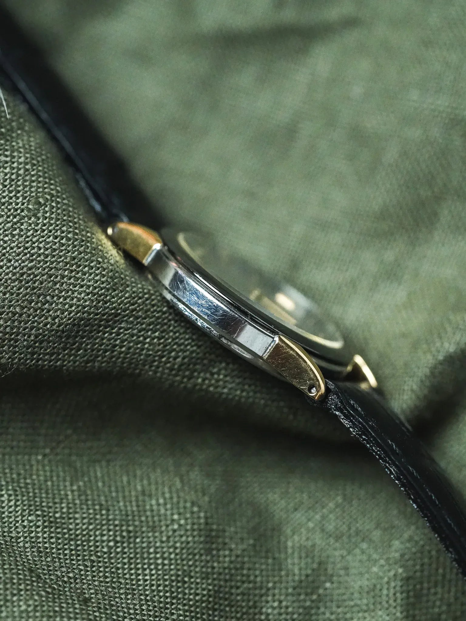 Seiko - Anthracite Conres Or Cadran Gris Femme - 1995 - Atelier Victor