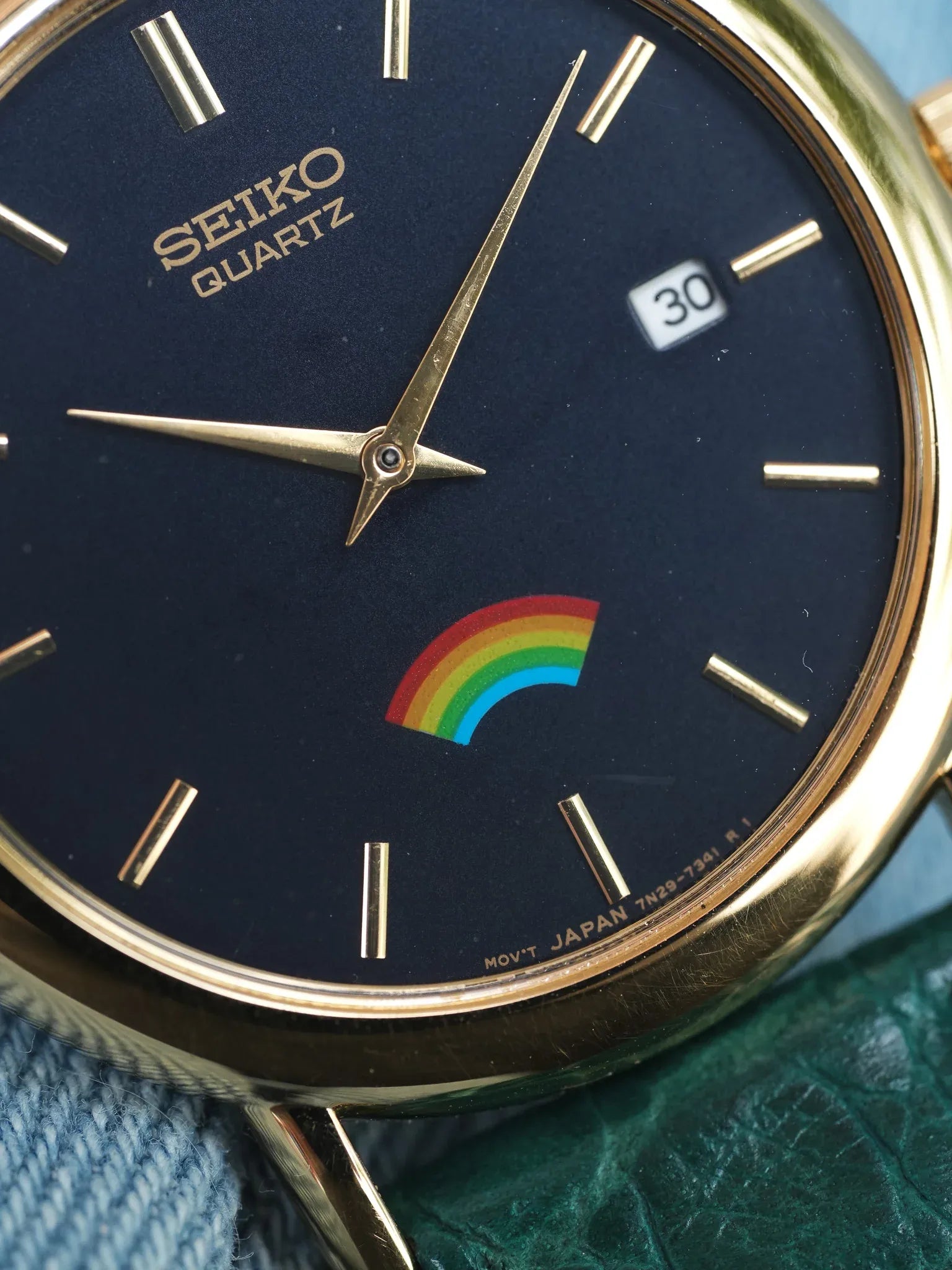Seiko - Arc en Ciel Cadran noir - NOS - 2002 - Atelier Victor
