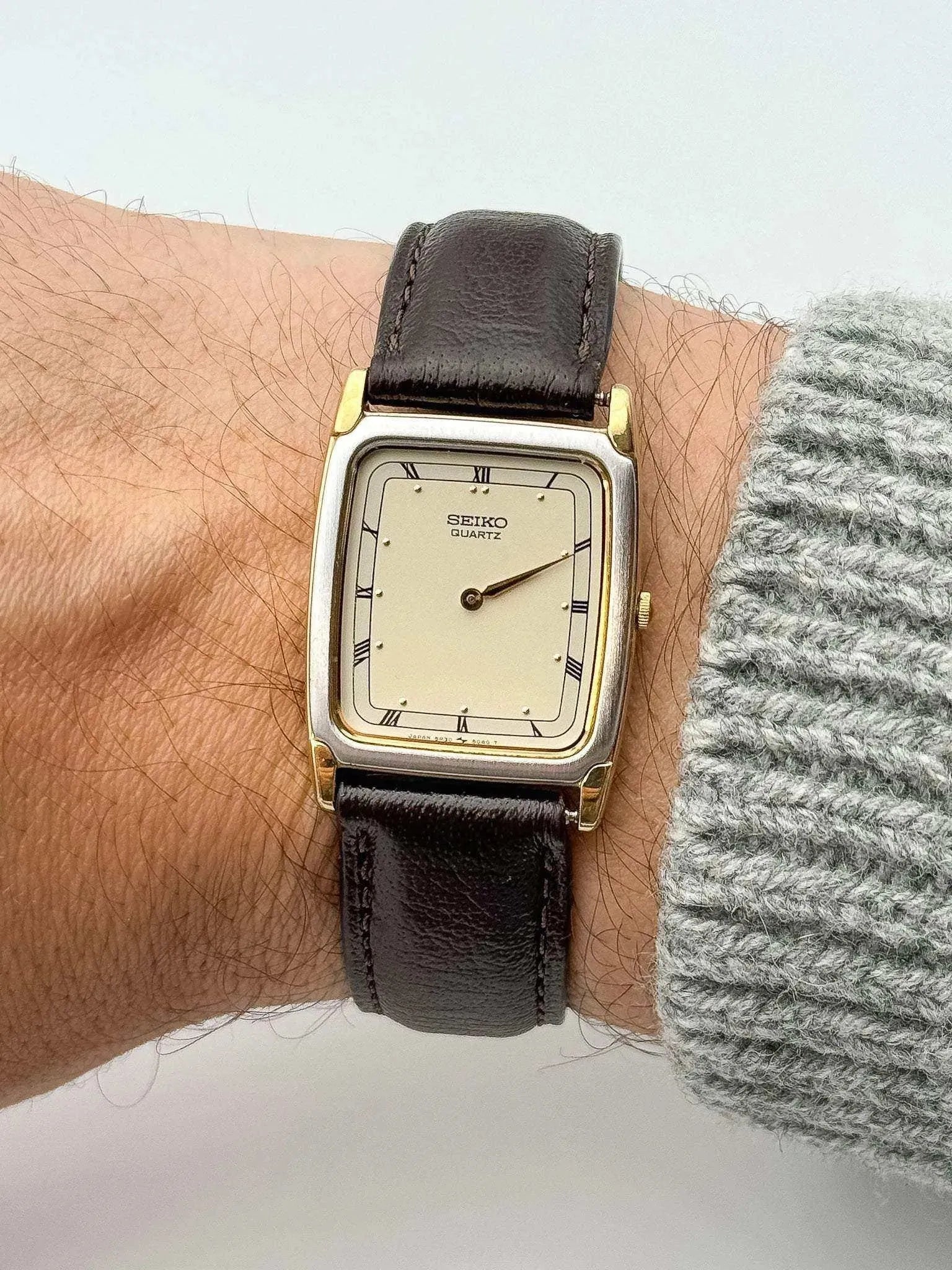 Seiko - Bicolor Tank - 1996 - Atelier Victor Paris - Vintage Watch Shop Dubai