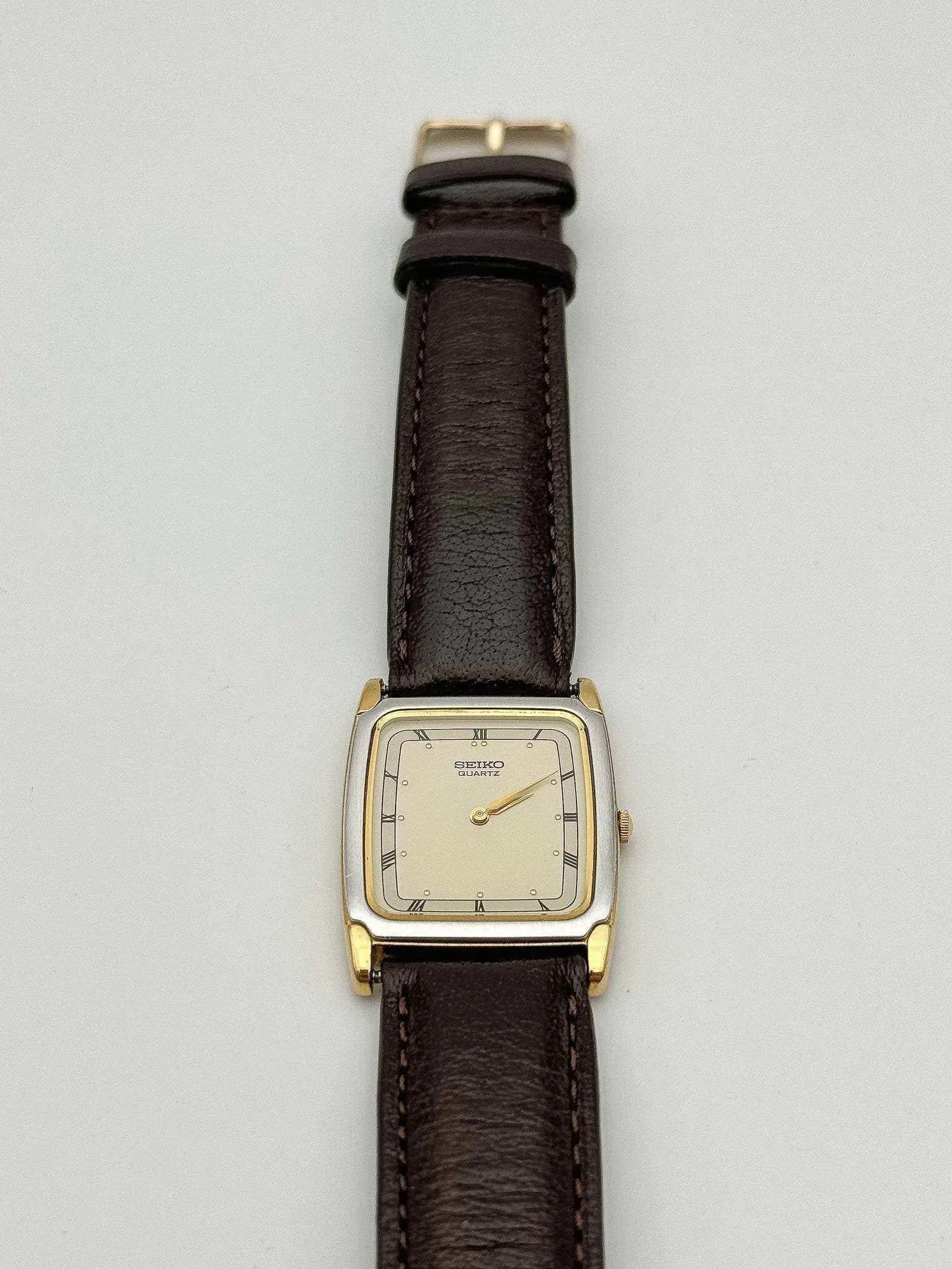 Seiko - Bicolor Tank - 1996 - Atelier Victor Paris - Vintage Watch Shop Dubai