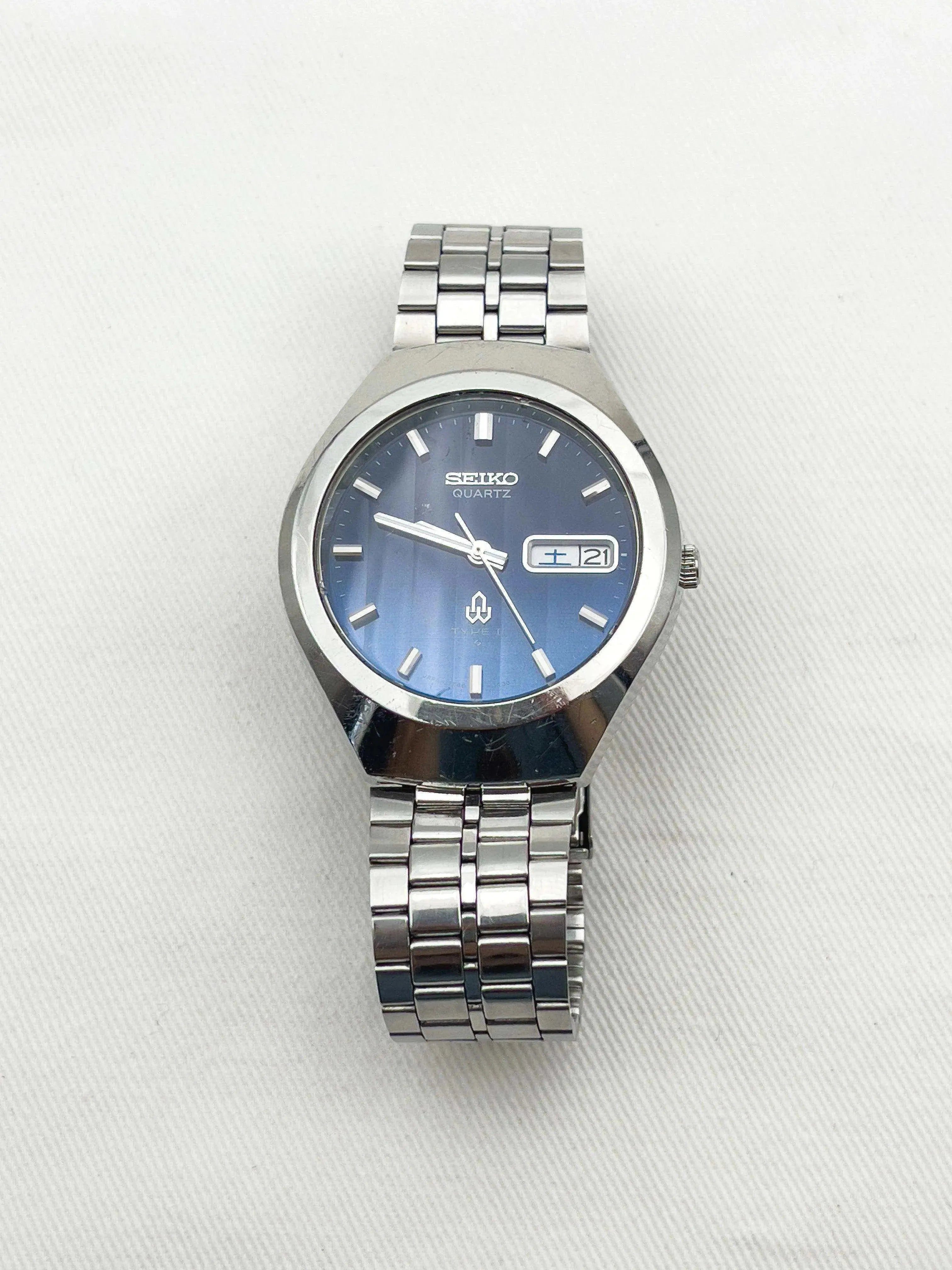 Seiko - Blue Ribbon Dial - 1977 - Atelier Victor Paris - Vintage Watch Shop Dubai
