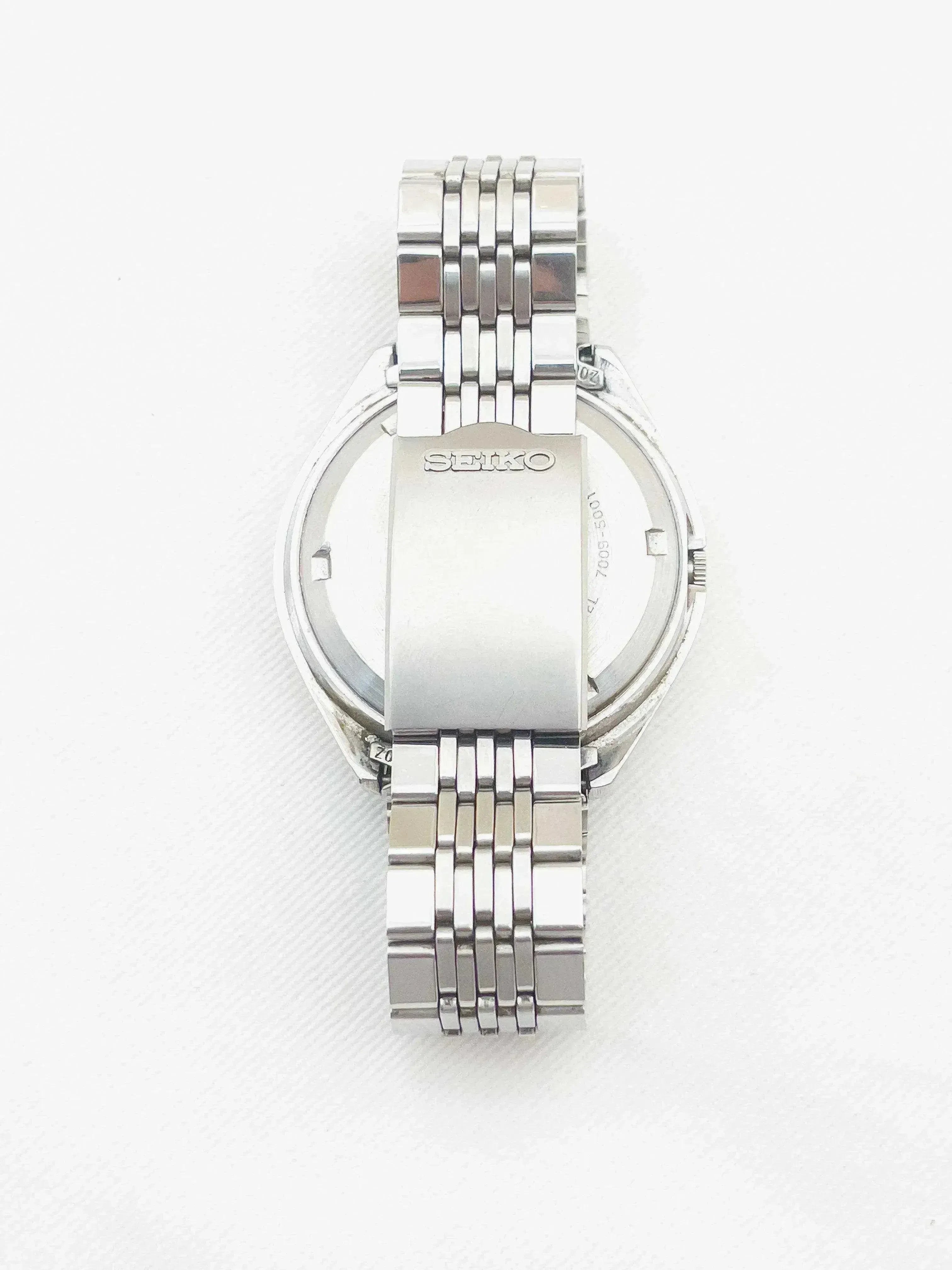 Seiko - Cadran 3 tons Acier - 1978 - Atelier Victor